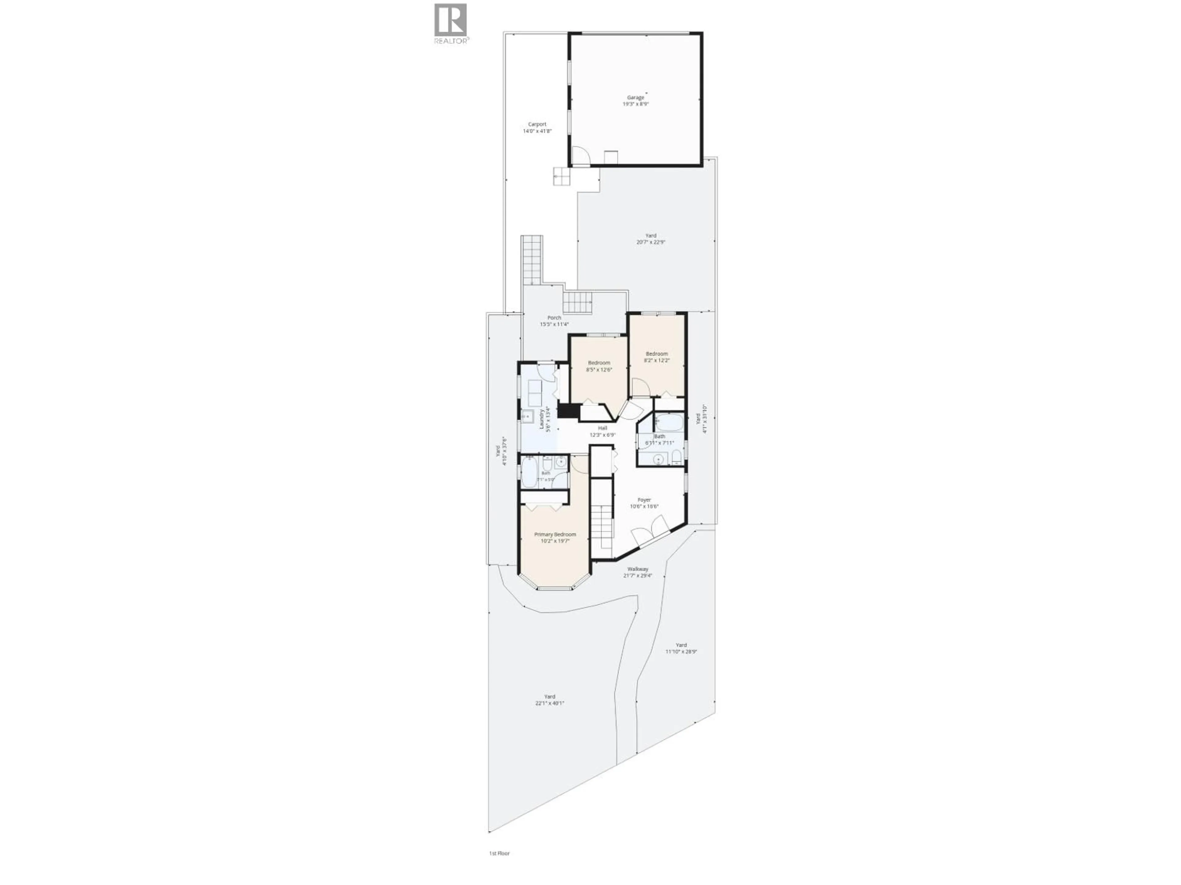 Floor plan for 5521 DUNDEE STREET, Vancouver British Columbia V5R3T8