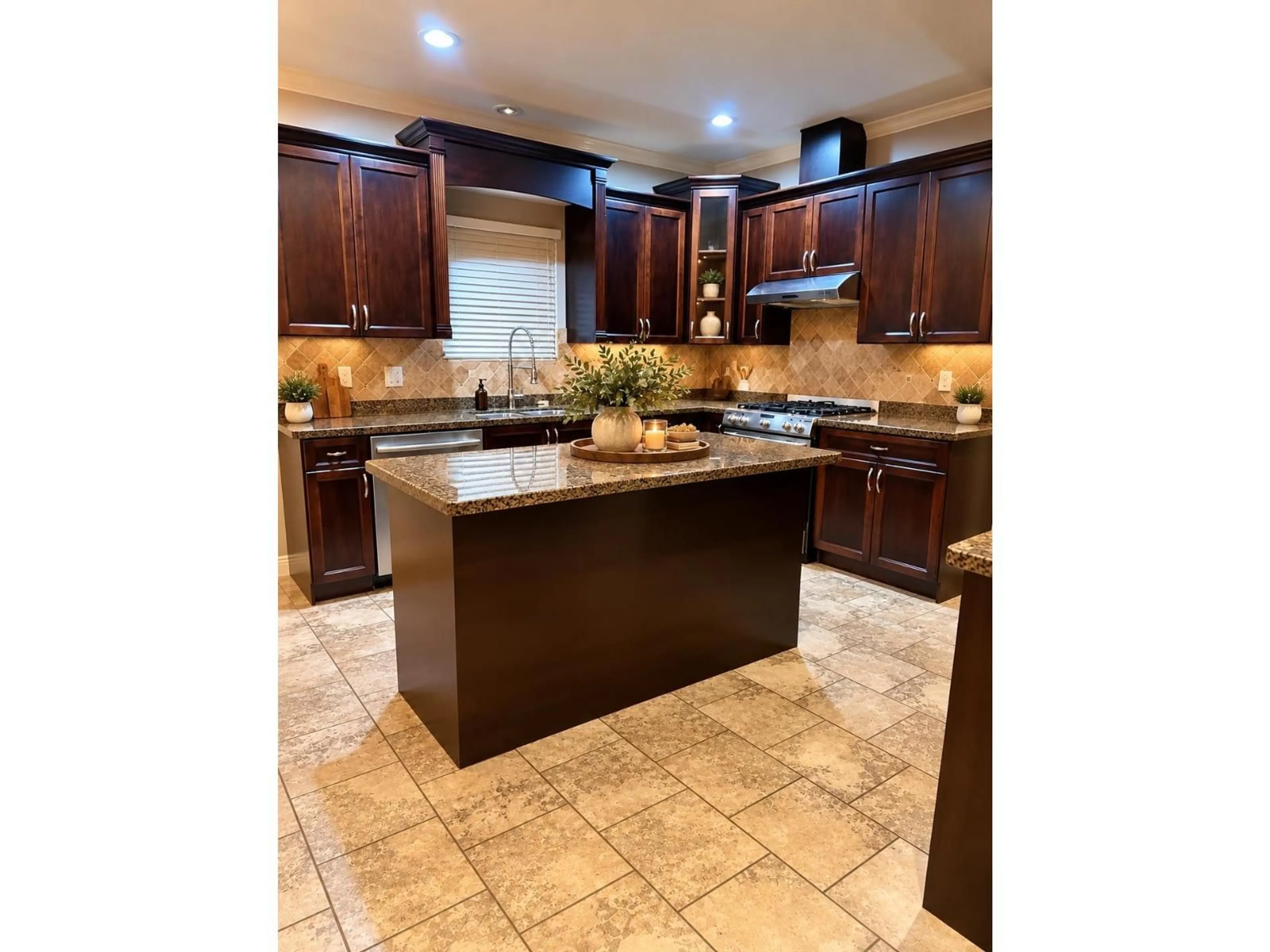 Open concept kitchen, ceramic/tile floor for 33780 KETTLEY PLACE, Mission British Columbia V2V7S2