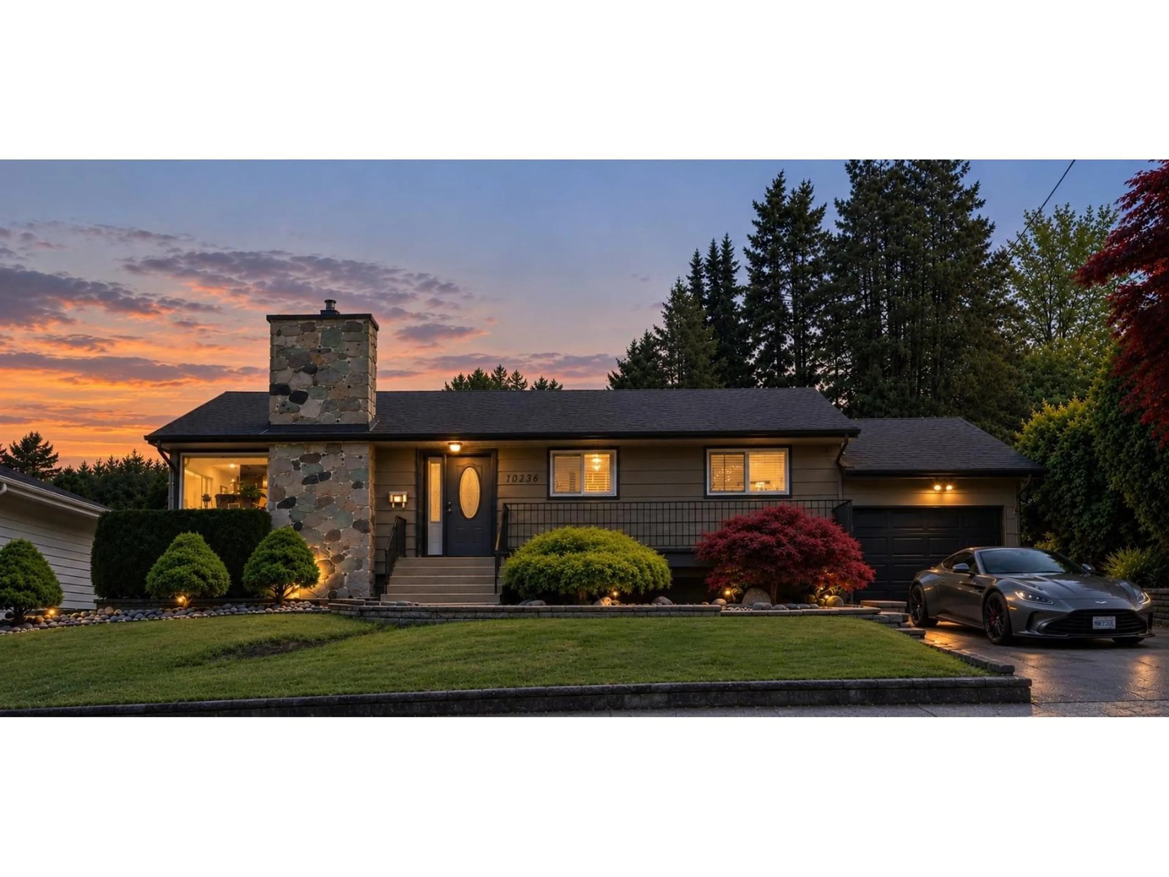 Home with vinyl exterior material, street for 10216 124 STREET, Surrey British Columbia V3V4T3