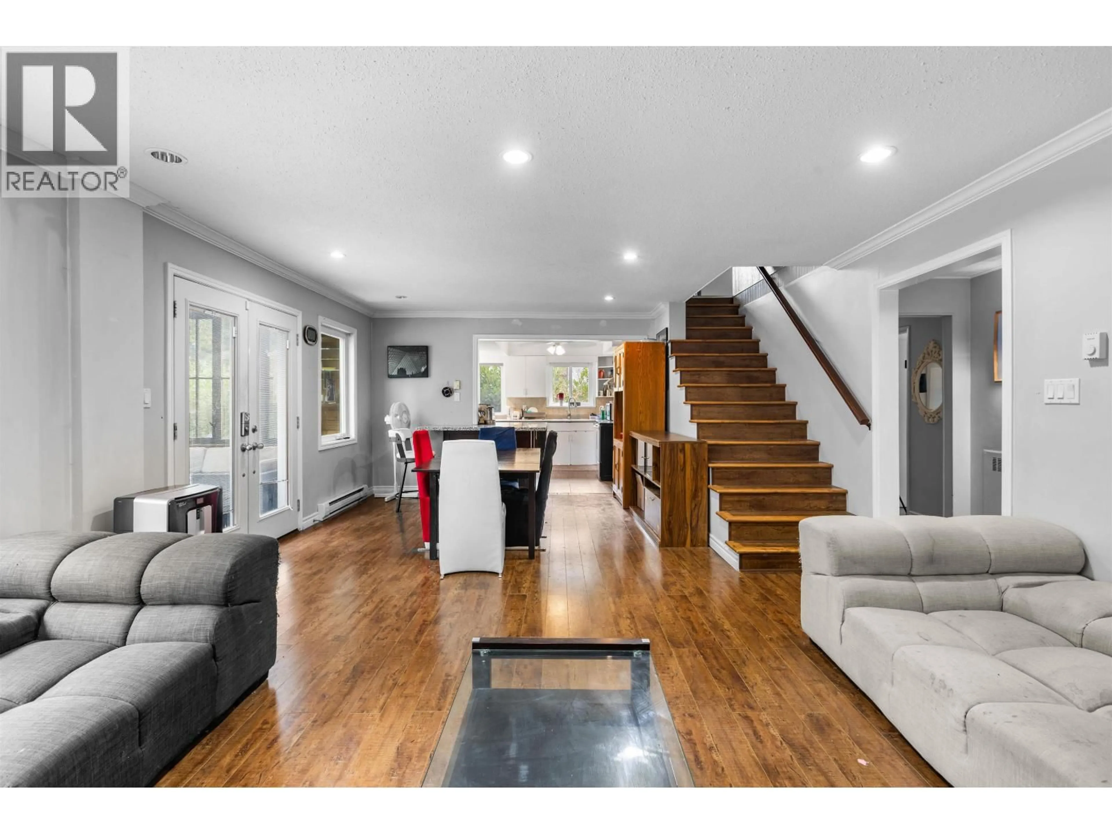 Open concept kitchen, wood/laminate floor for 1970 SPERLING AVENUE, Burnaby British Columbia V5B4K5