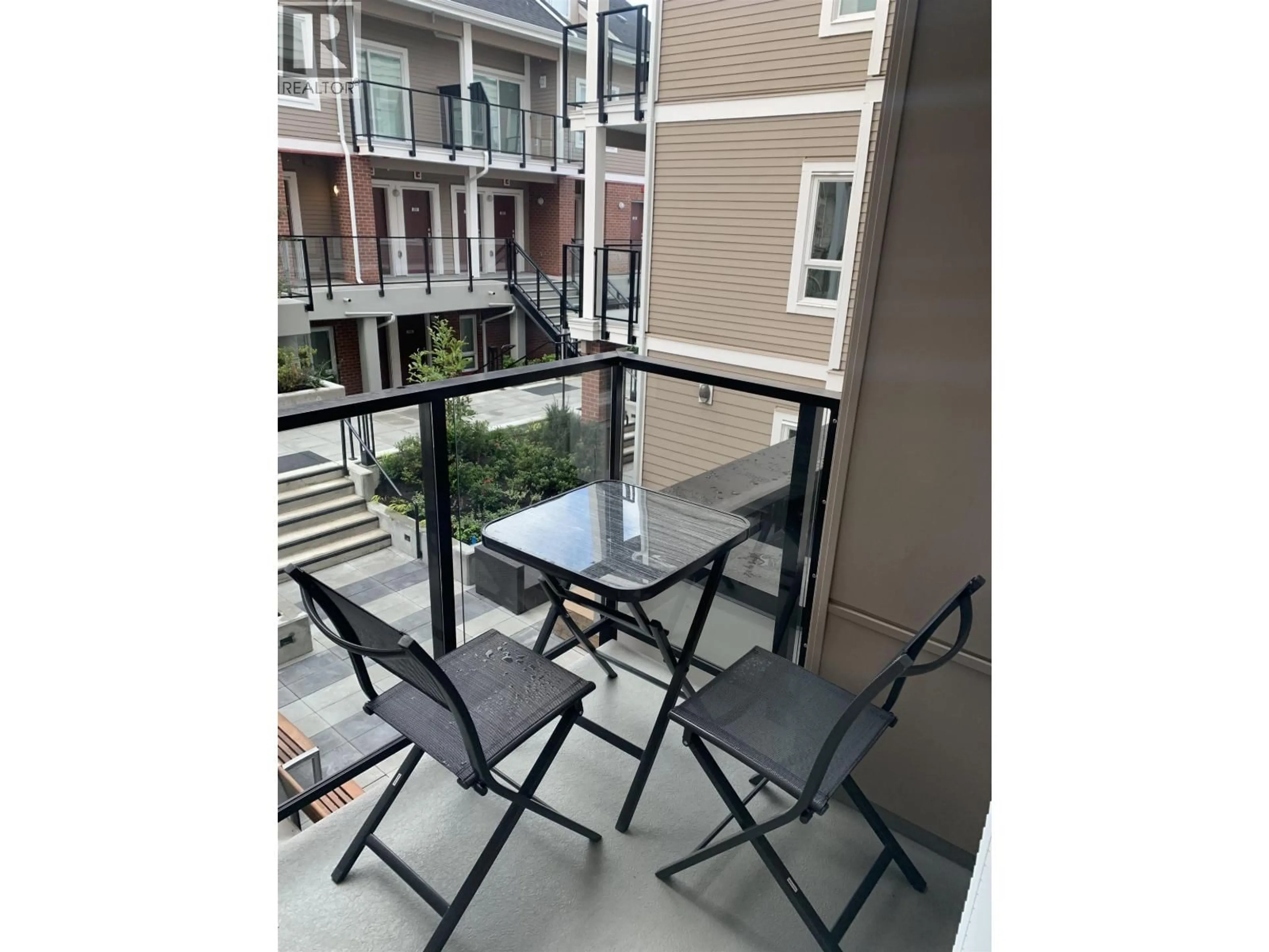 Balcony in the apartment, unknown for 206 - 4882 SLOCAN STREET, Vancouver British Columbia V5R2A3