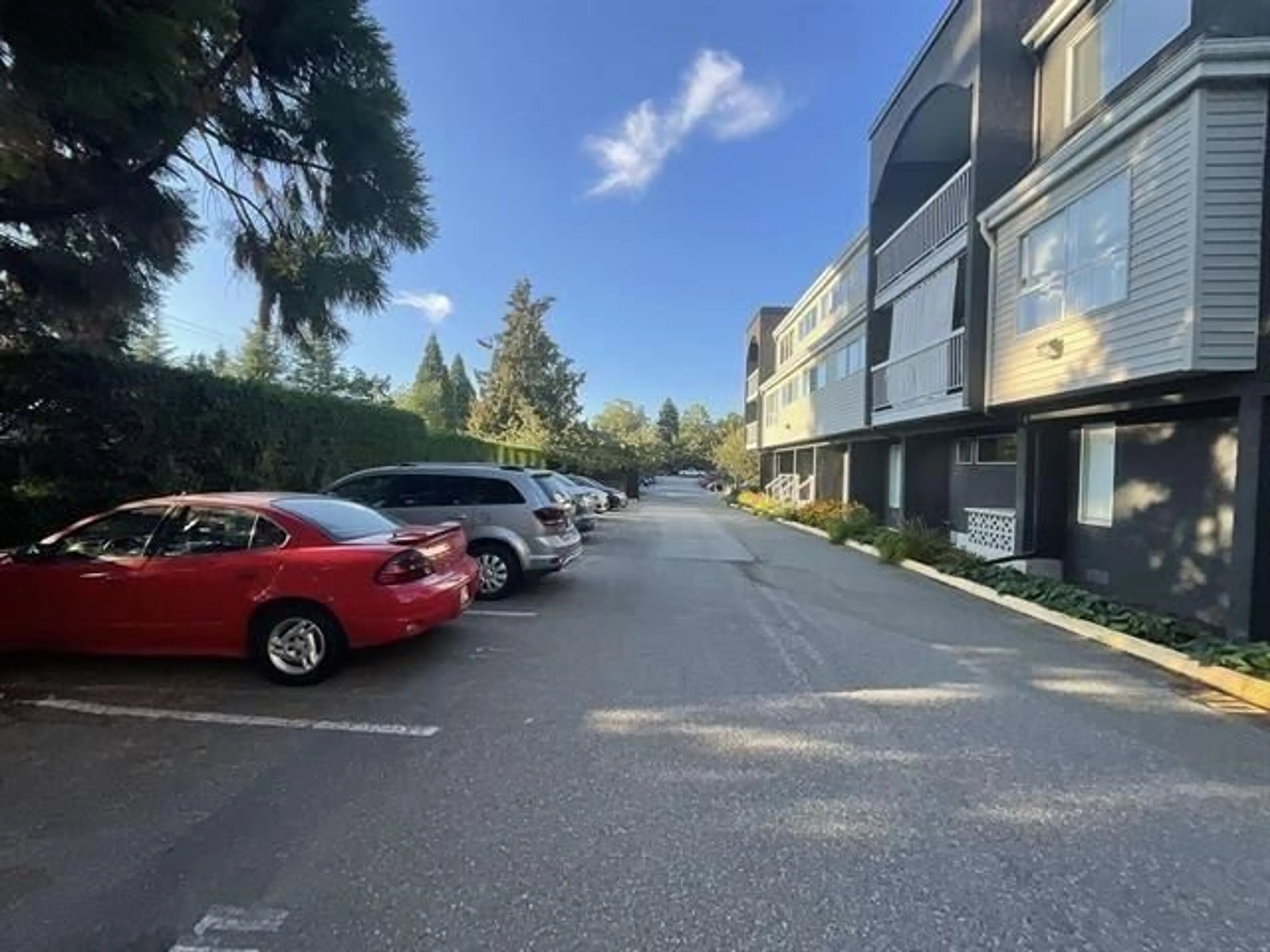A pic from outside/outdoor area/front of a property/back of a property/a pic from drone, street for 203 - 5664 200 STREET, Langley British Columbia V3A1M8