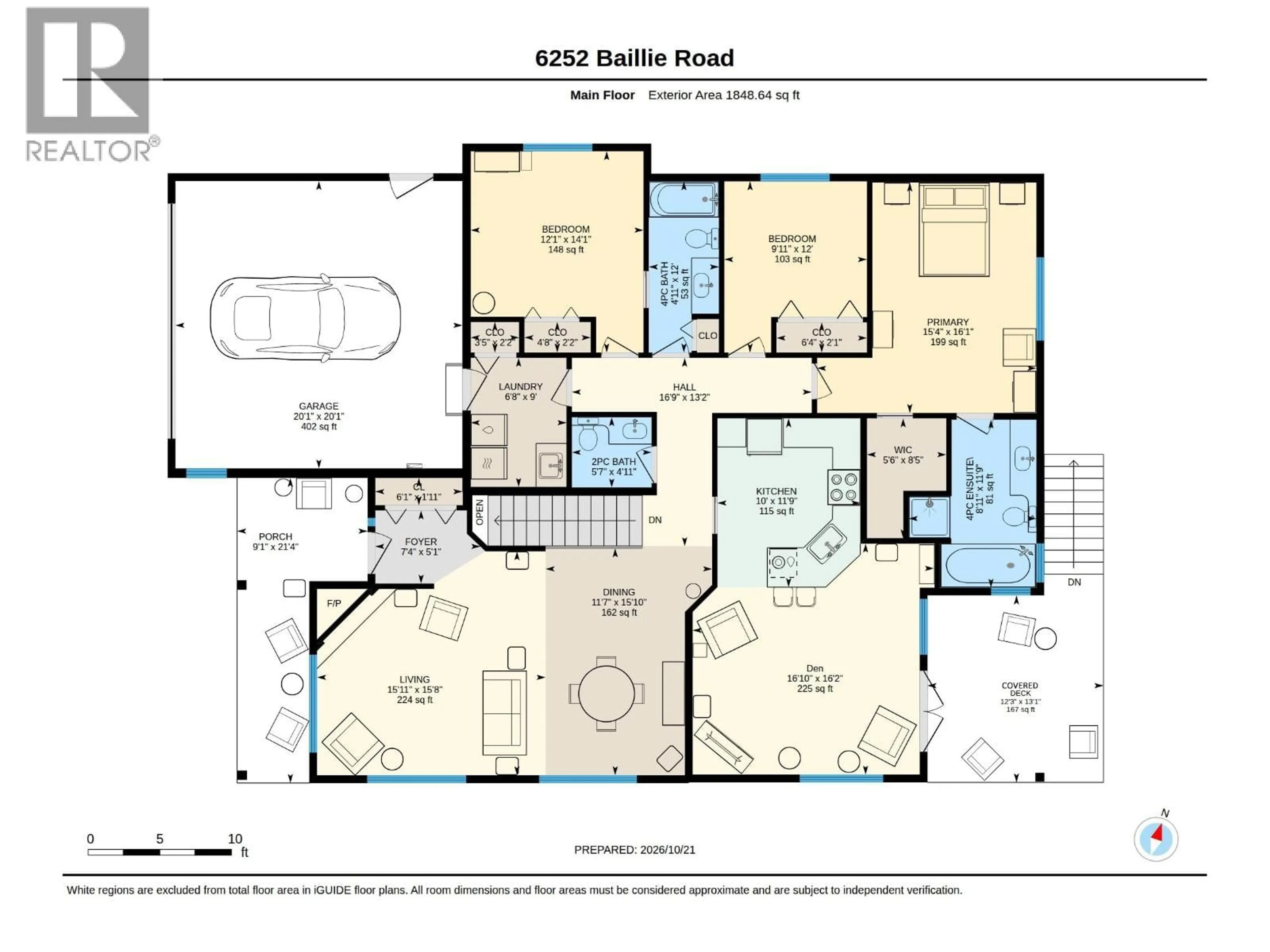 Floor plan for 6252 BAILLIE ROAD, Sechelt British Columbia V7Z0R5