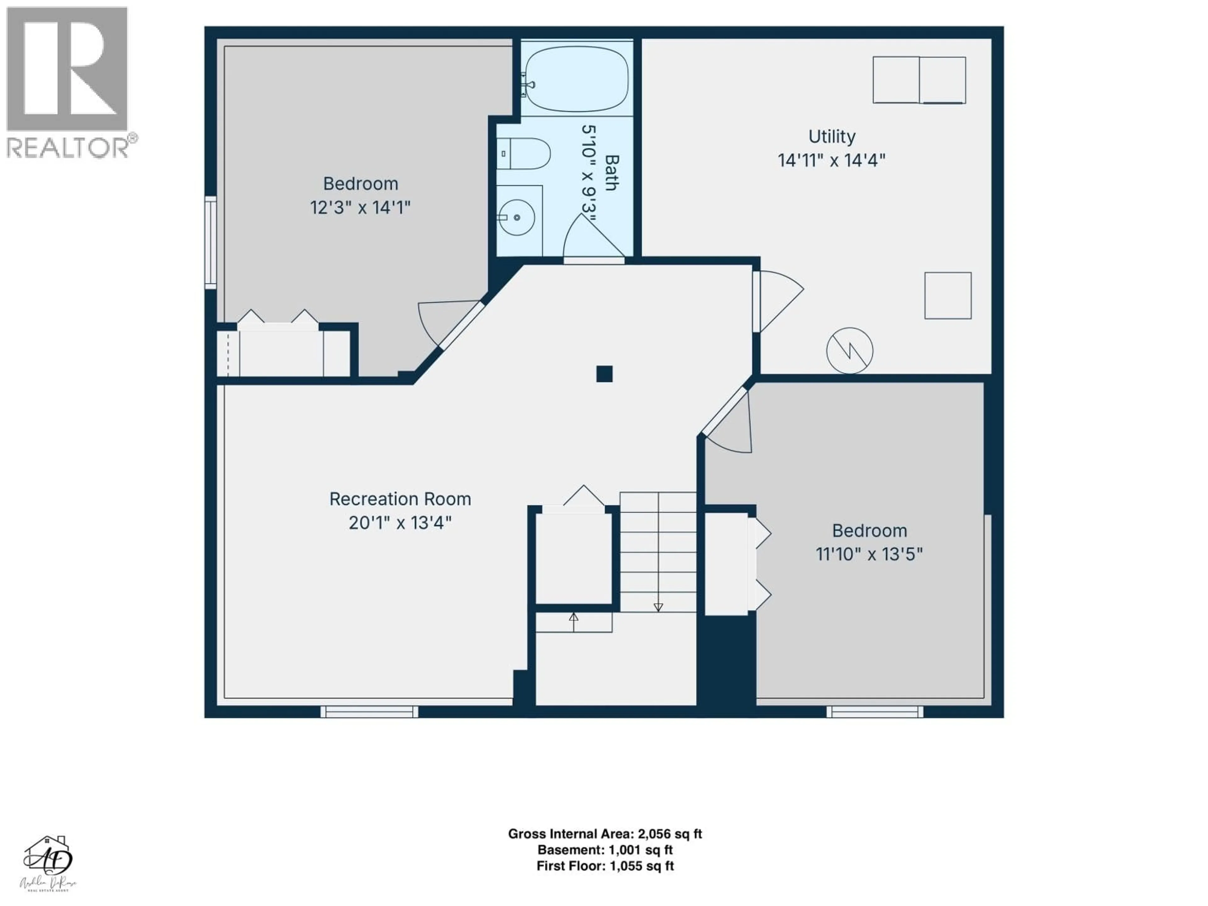 Floor plan for 11319 98 STREET, Fort St. John British Columbia V1J7B5