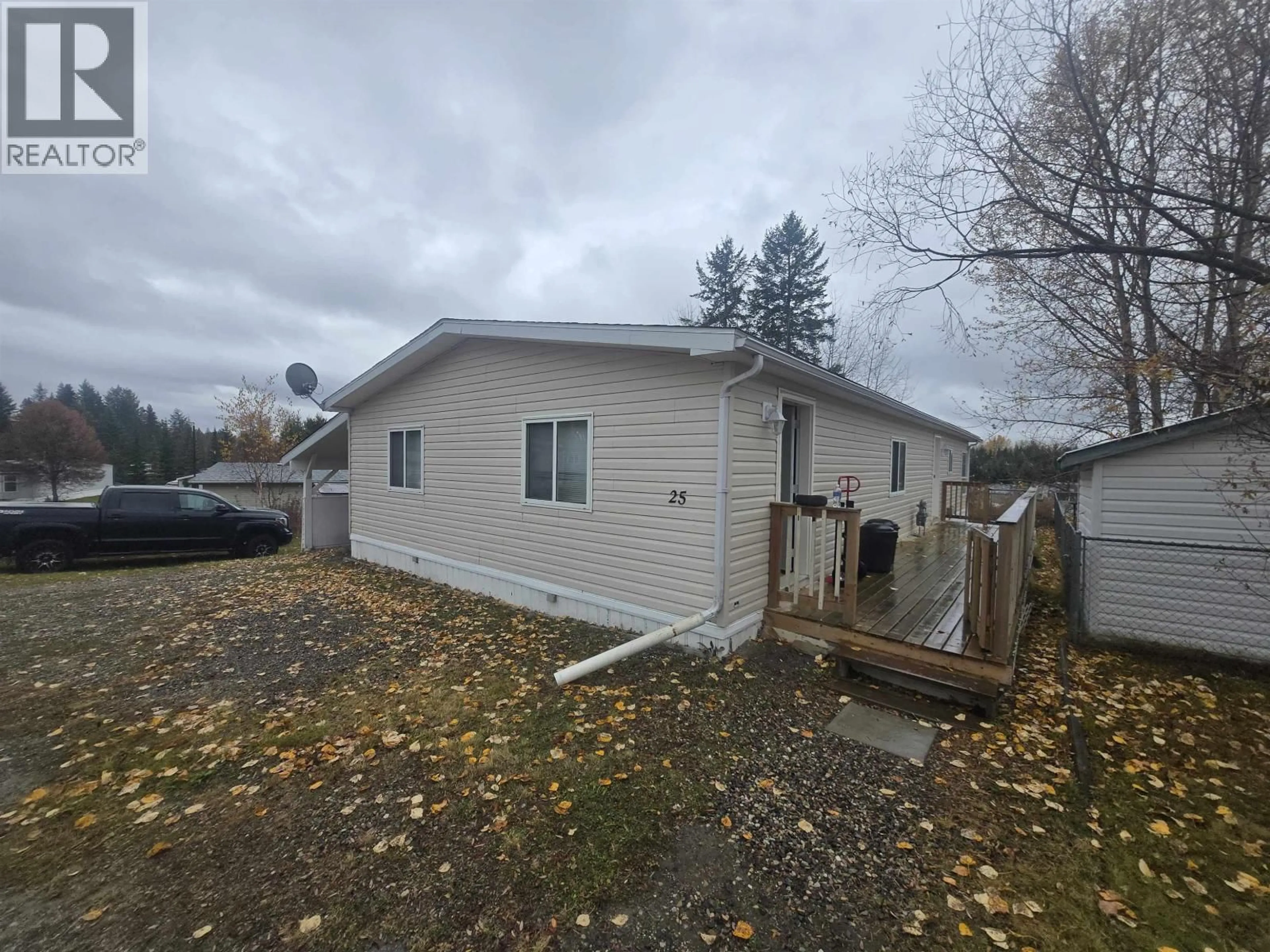 Home with vinyl exterior material, unknown for 25 - 370 WESTLAND ROAD, Quesnel British Columbia V2J6A7