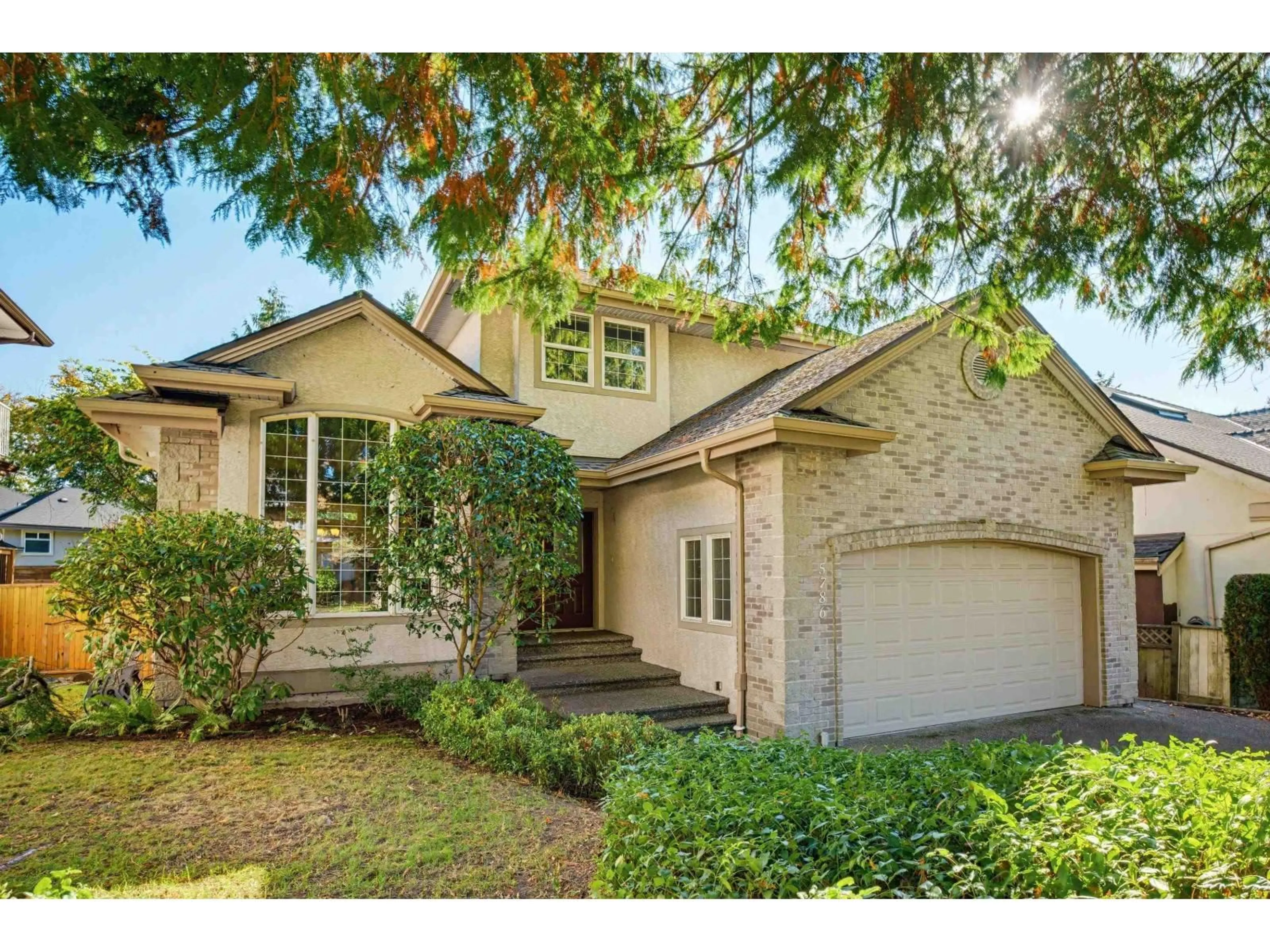 Home with brick exterior material, street for 5786 169 STREET, Surrey British Columbia V3S8P2