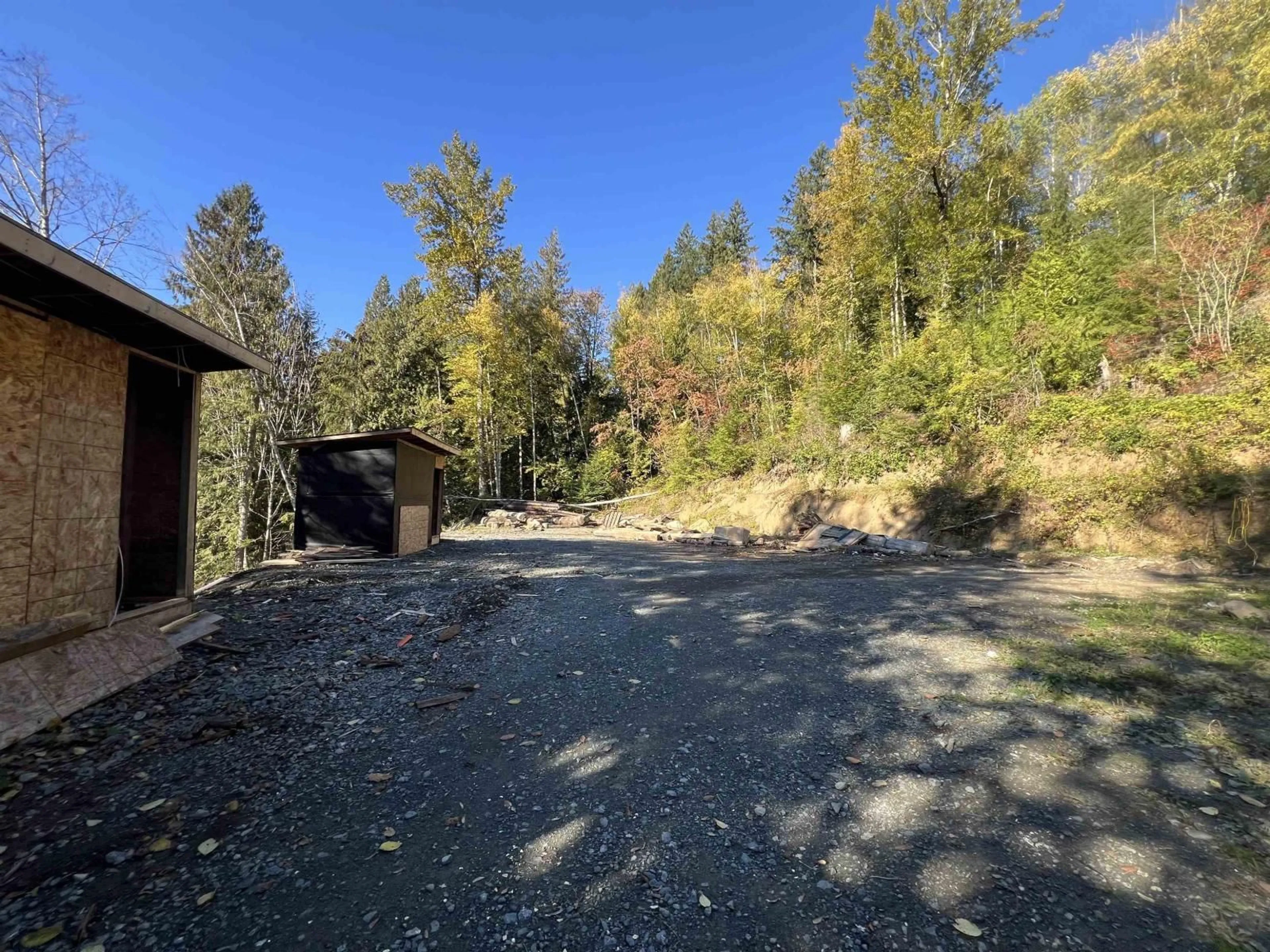 A pic from outside/outdoor area/front of a property/back of a property/a pic from drone, forest/trees view for 5970 RYDER LAKE ROAD, Ryder Lake British Columbia V4Z1E2