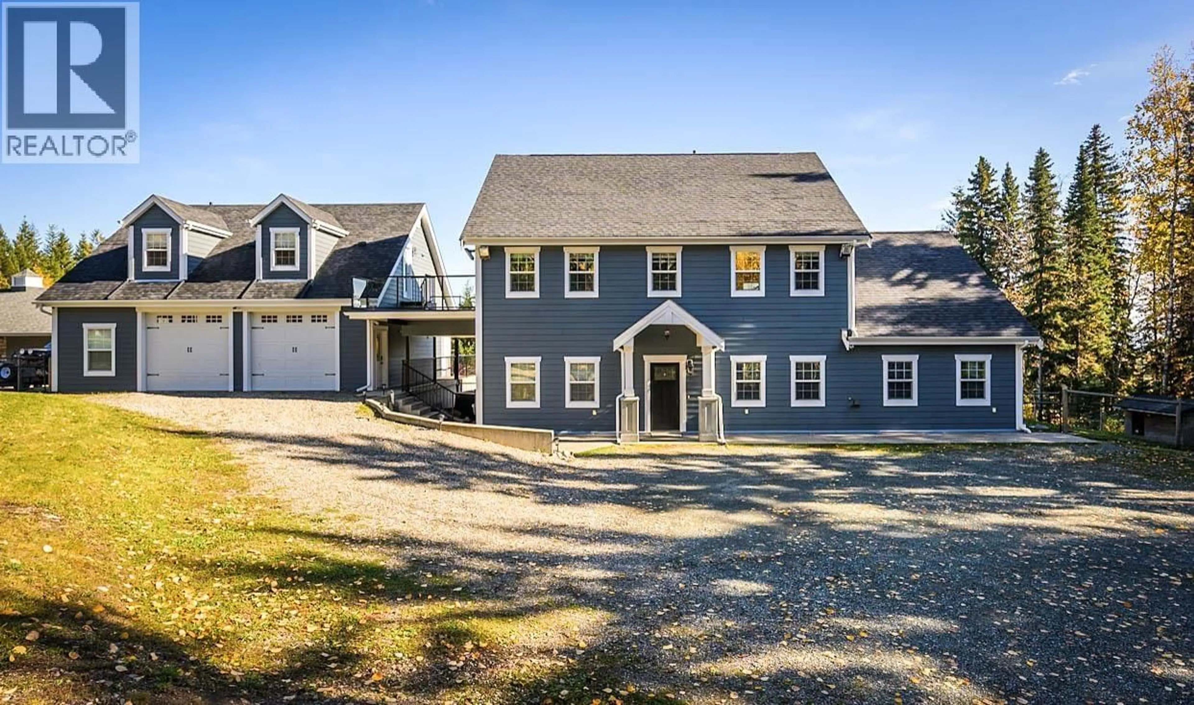 A pic from outside/outdoor area/front of a property/back of a property/a pic from drone, unknown for 5226 CRANBROOK HILL ROAD, Prince George British Columbia V2M7C4