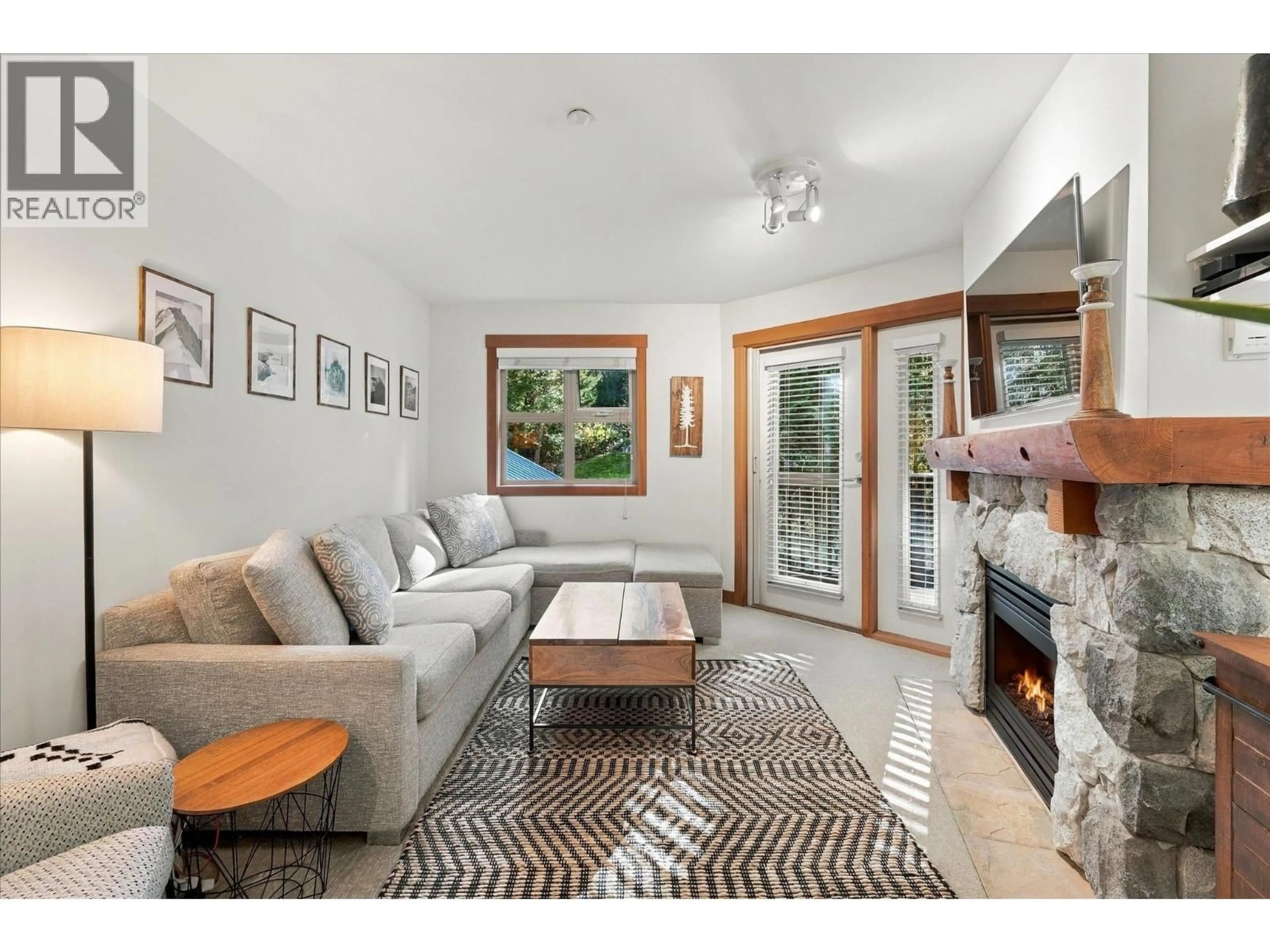 Living room with furniture, unknown for 318 - 4660 BLACKCOMB WAY, Whistler British Columbia V0N1B4