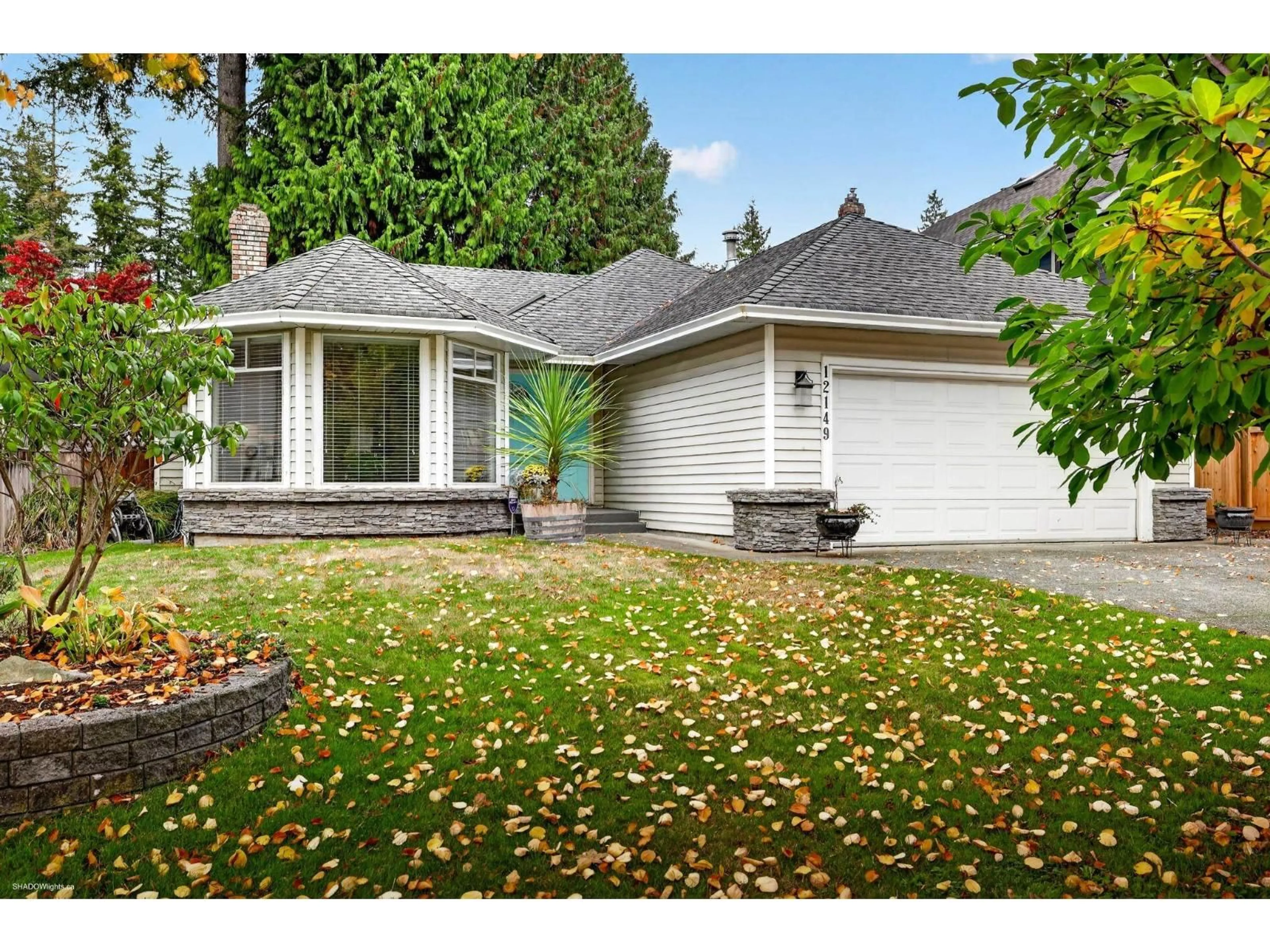 Home with vinyl exterior material, street for 12149 BOUNDARY DRIVE SOUTH, Surrey British Columbia V3X2B7