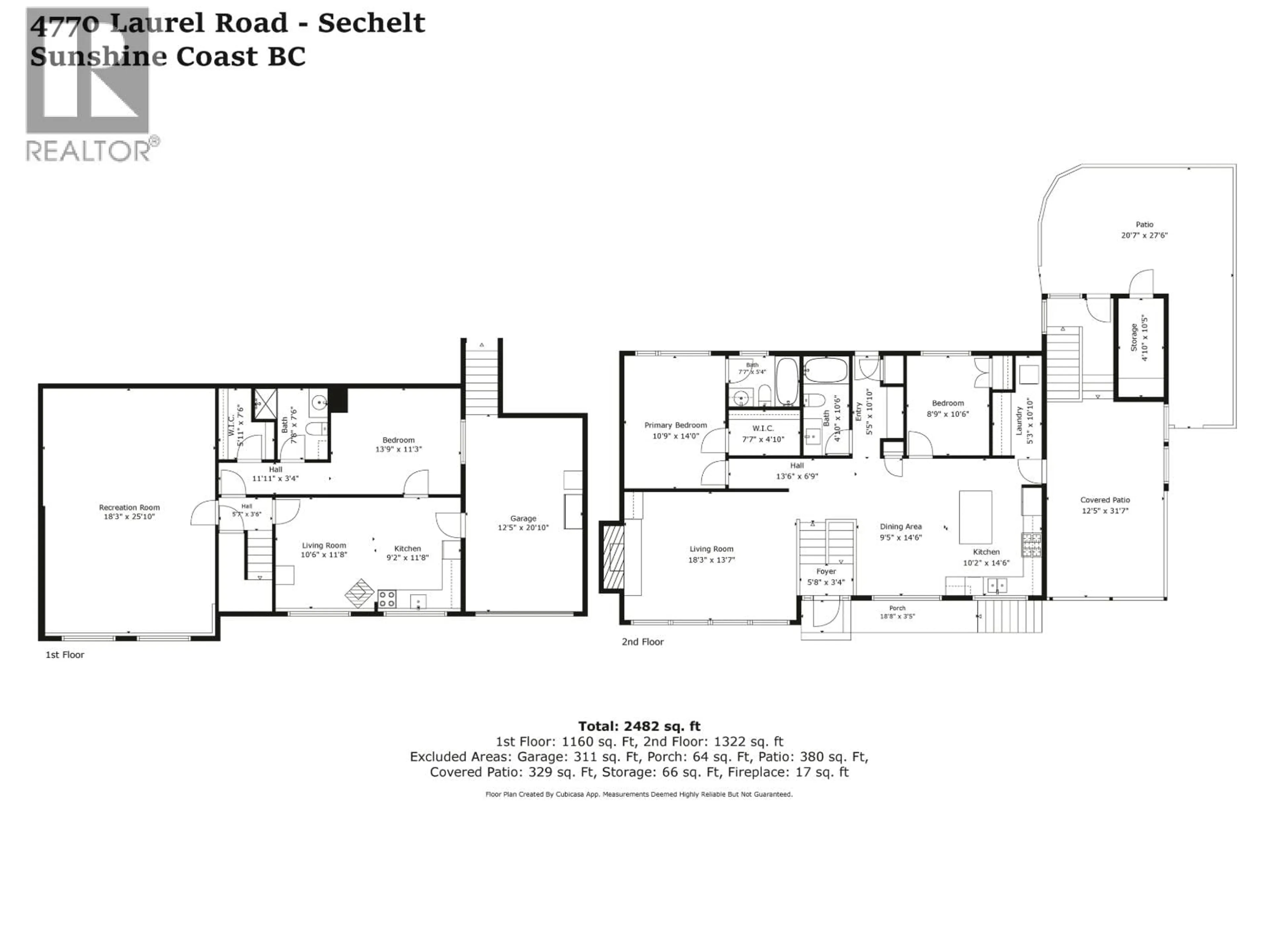 Floor plan for 4770 LAUREL AVENUE, Sechelt British Columbia V7Z0B4