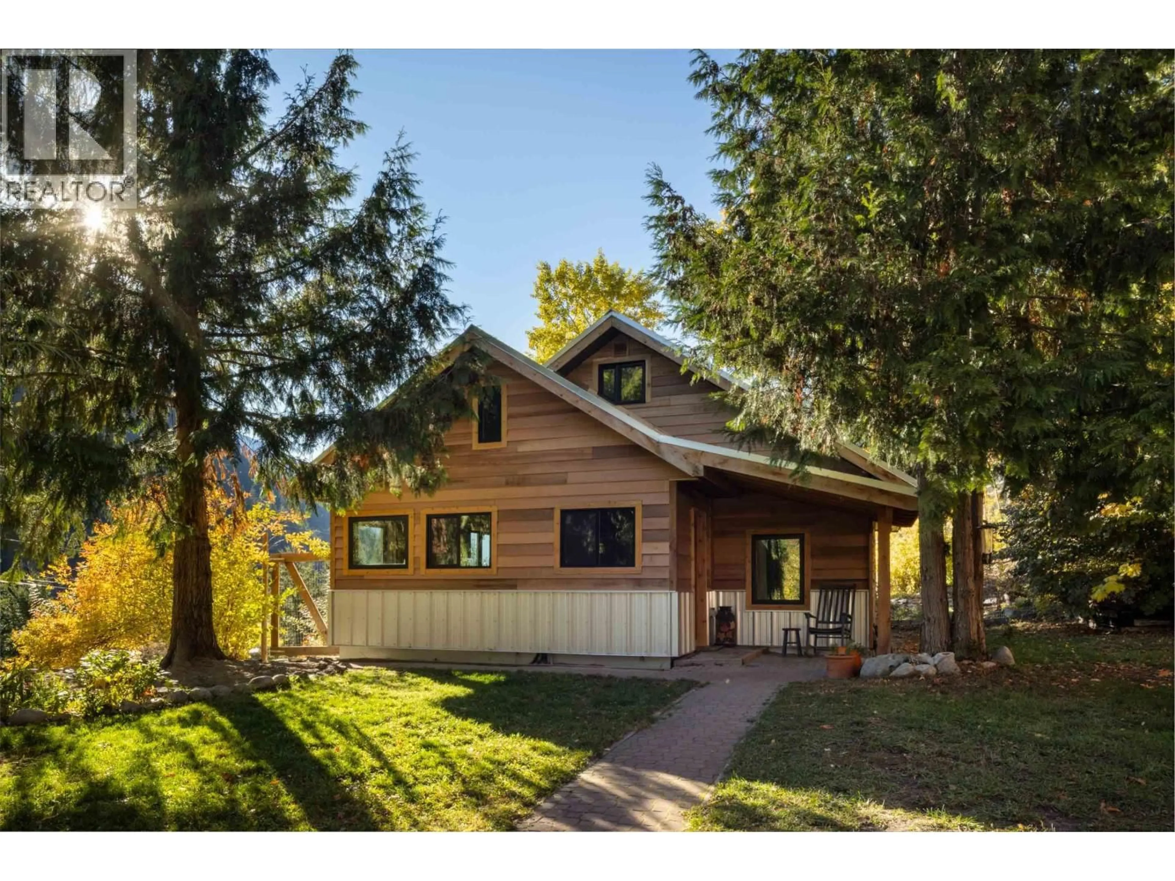 Home with vinyl exterior material, street for 9521 PEMBERTON PORTAGE ROAD, D'Arcy British Columbia V0N1L0