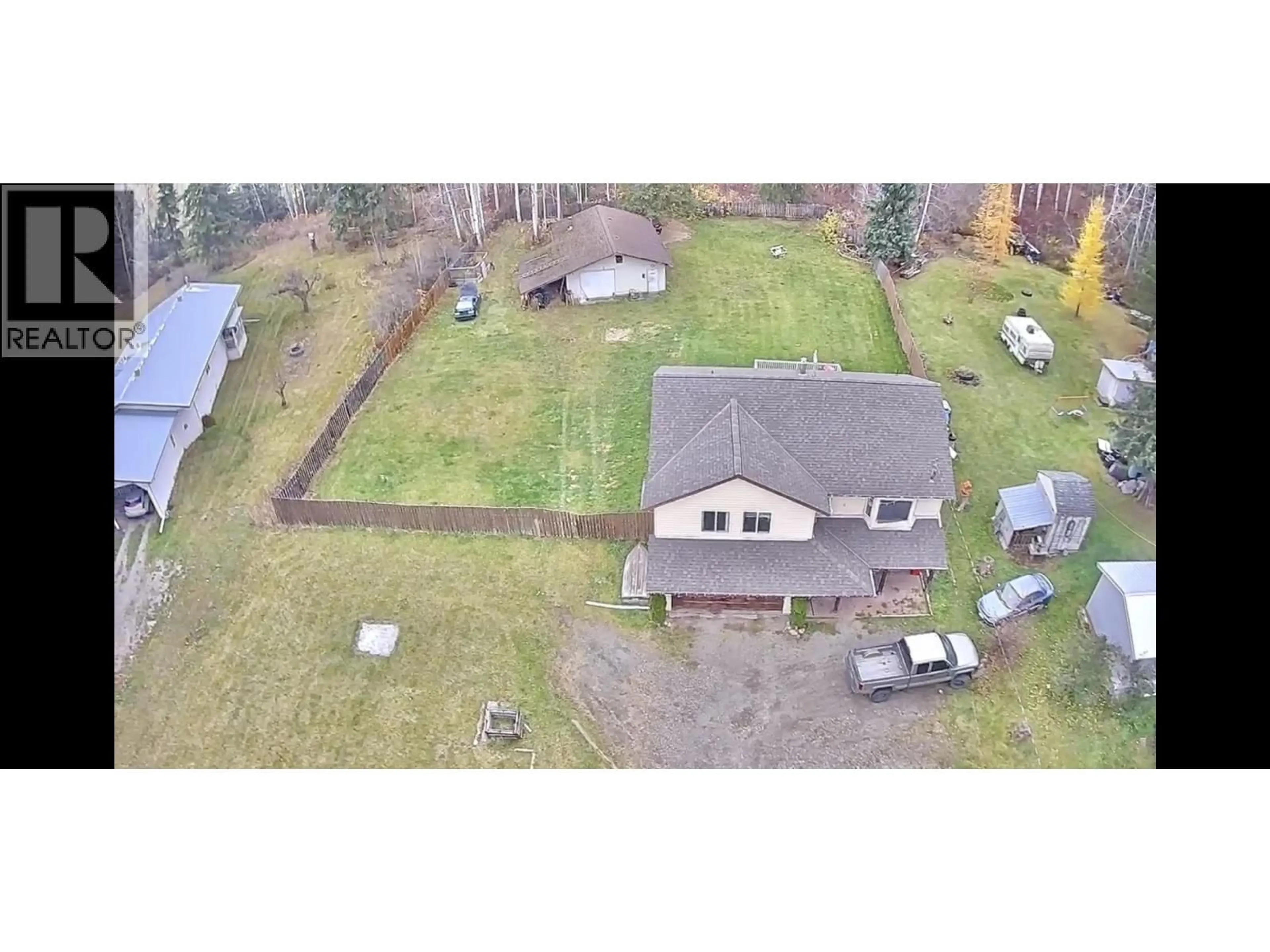 A pic from outside/outdoor area/front of a property/back of a property/a pic from drone, unknown for 1158 RED BLUFF ROAD, Quesnel British Columbia V2J4S8