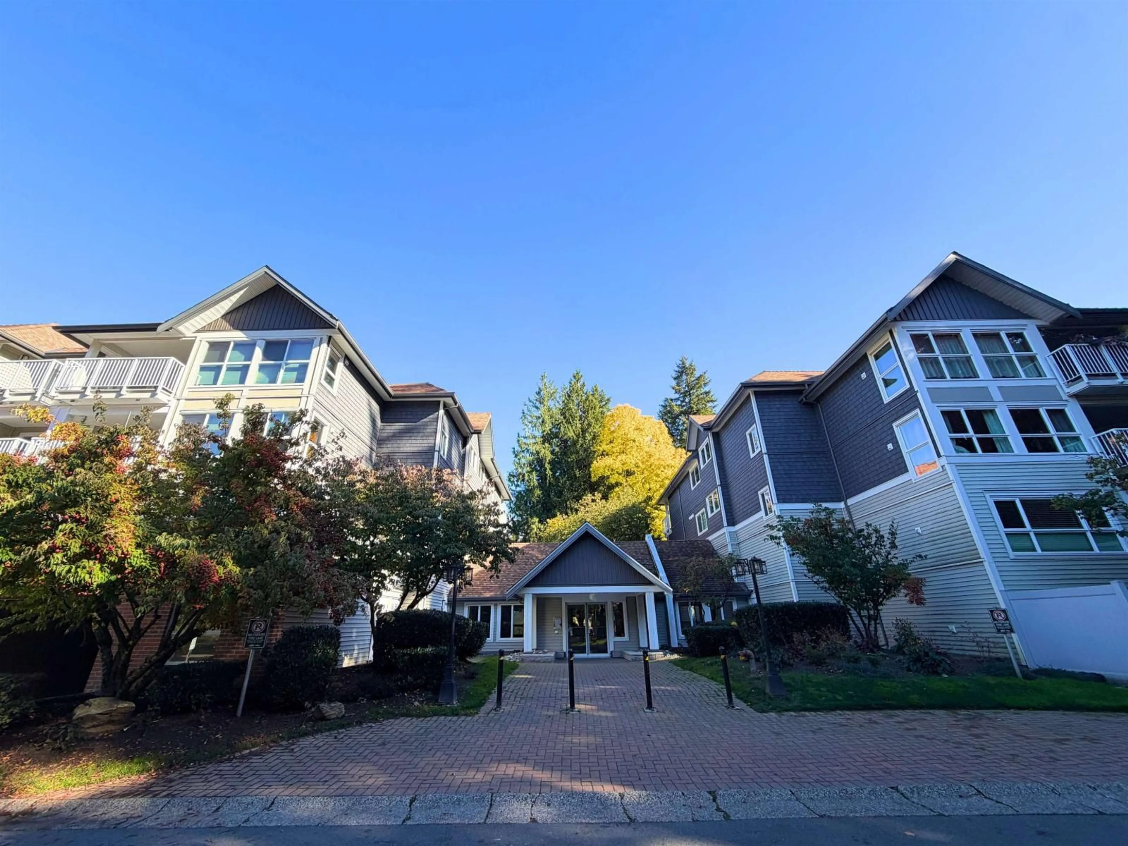 A pic from outside/outdoor area/front of a property/back of a property/a pic from drone, mountain view for 201 - 9626 148 STREET, Surrey British Columbia V3R0W2