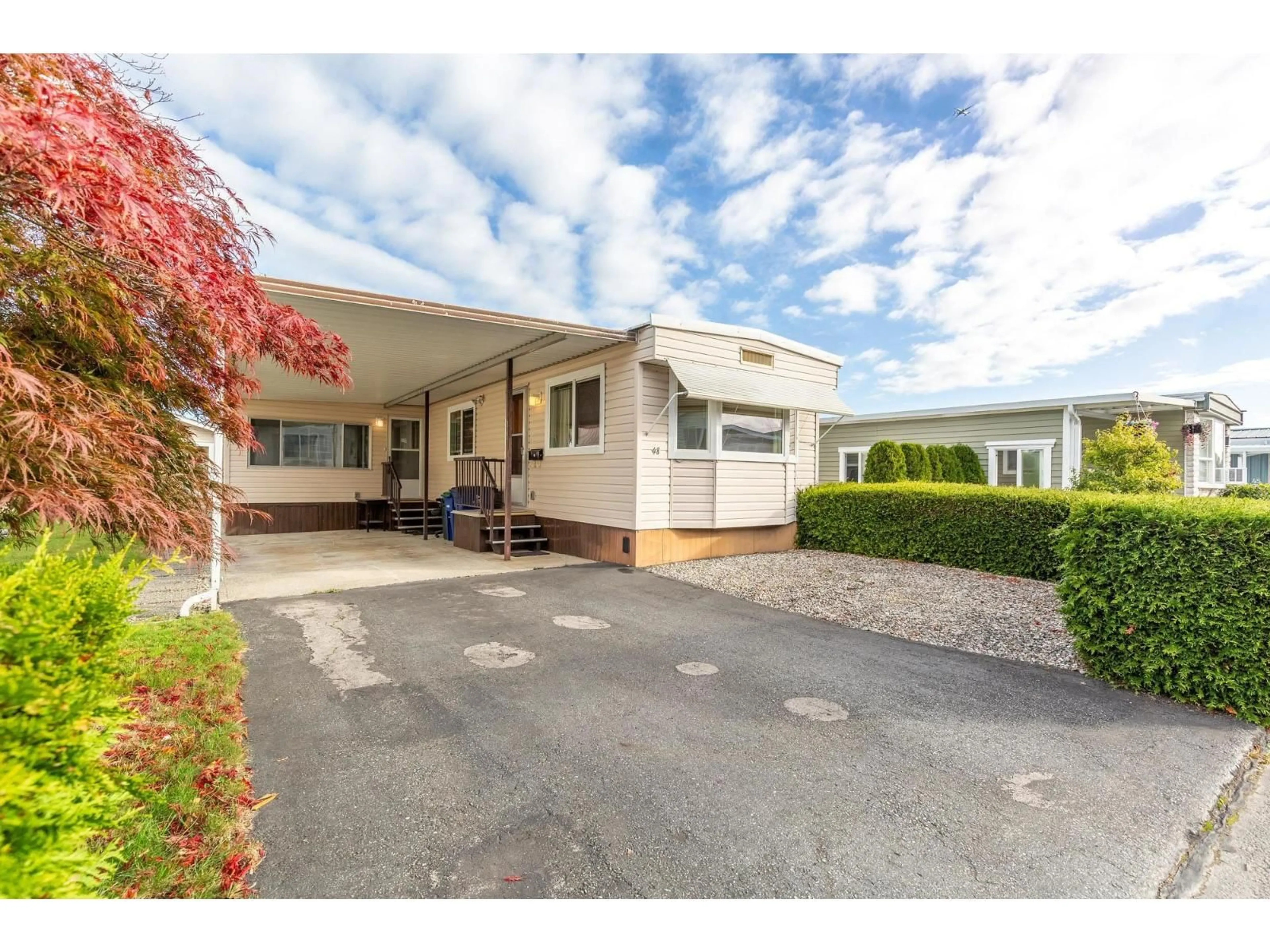 A pic from outside/outdoor area/front of a property/back of a property/a pic from drone, unknown for 48 - 8254 134 STREET, Surrey British Columbia V3W6M2