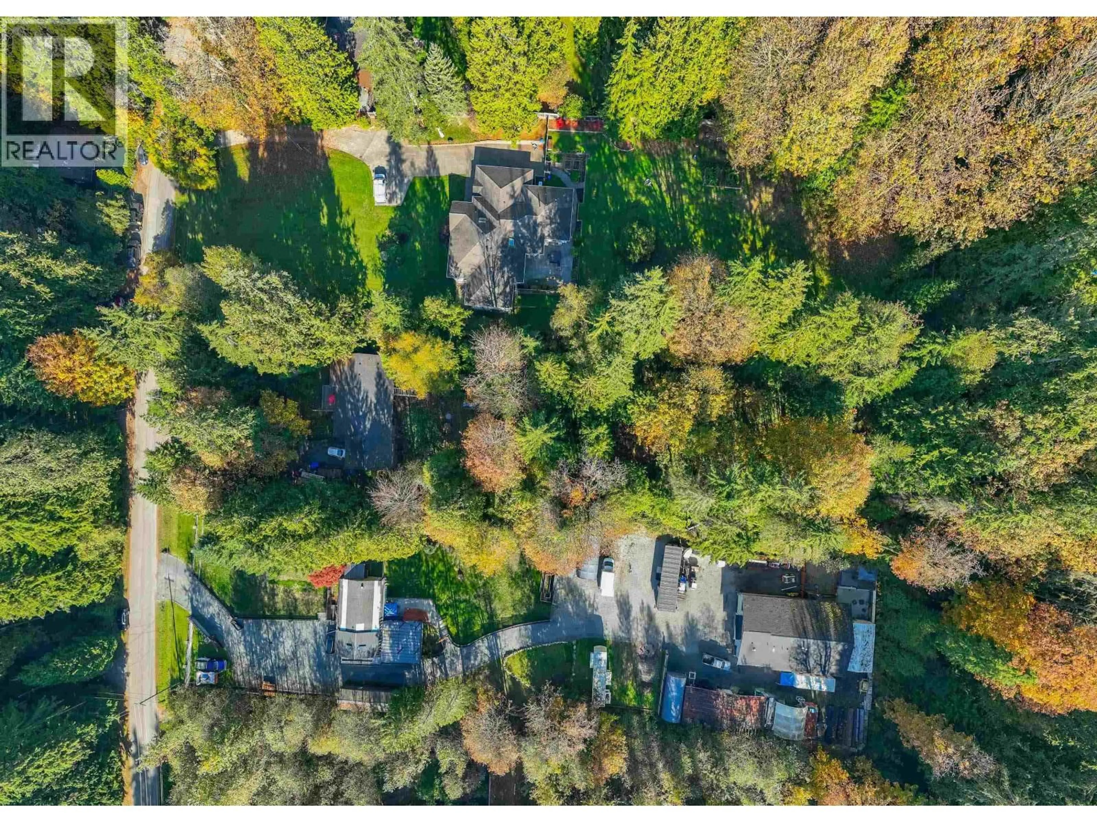 A pic from outside/outdoor area/front of a property/back of a property/a pic from drone, forest/trees view for 12114 ROTHSAY STREET, Maple Ridge British Columbia V2W1E2