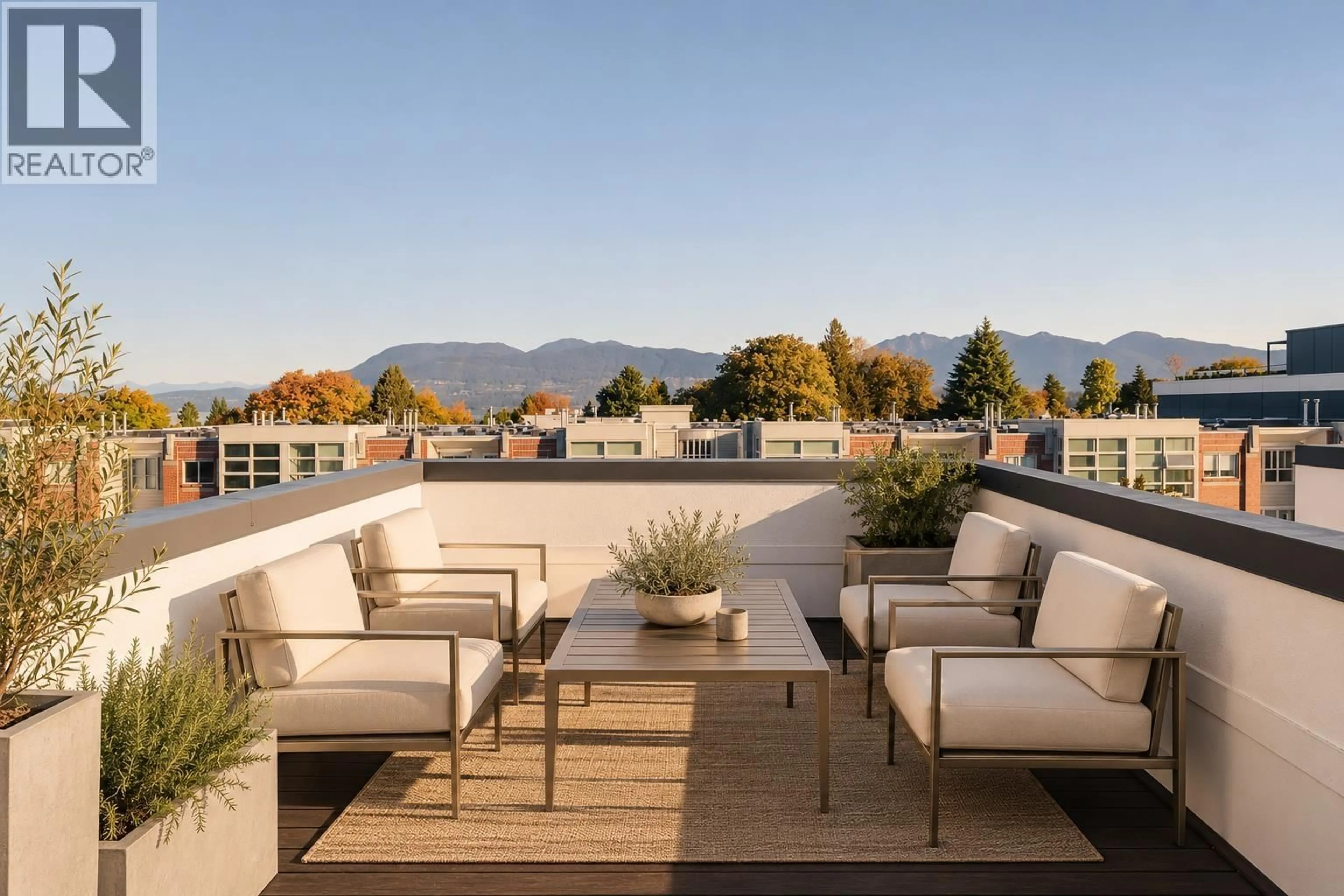 Patio, mountain view for 1 - 2880 4TH AVENUE, Vancouver British Columbia V6K1R2