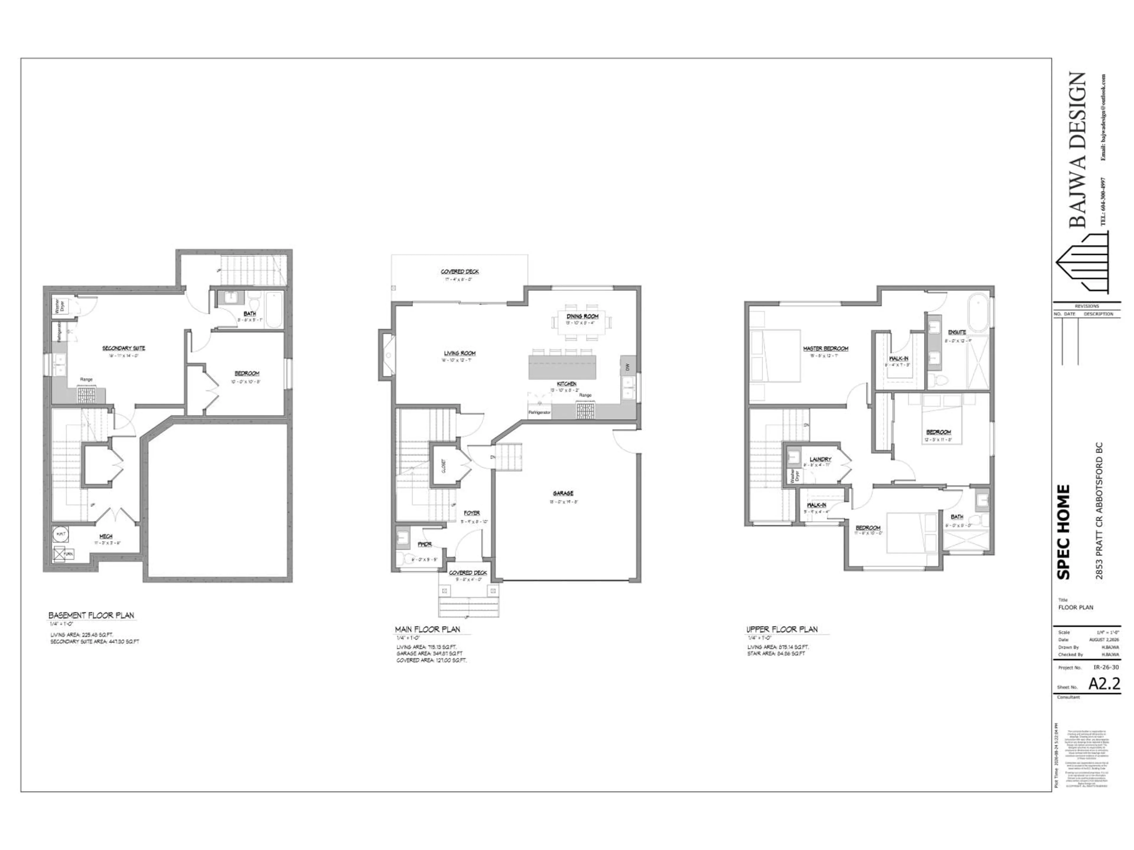 Floor plan for 2853 PRATT CRESCENT, Abbotsford British Columbia V2S2V4