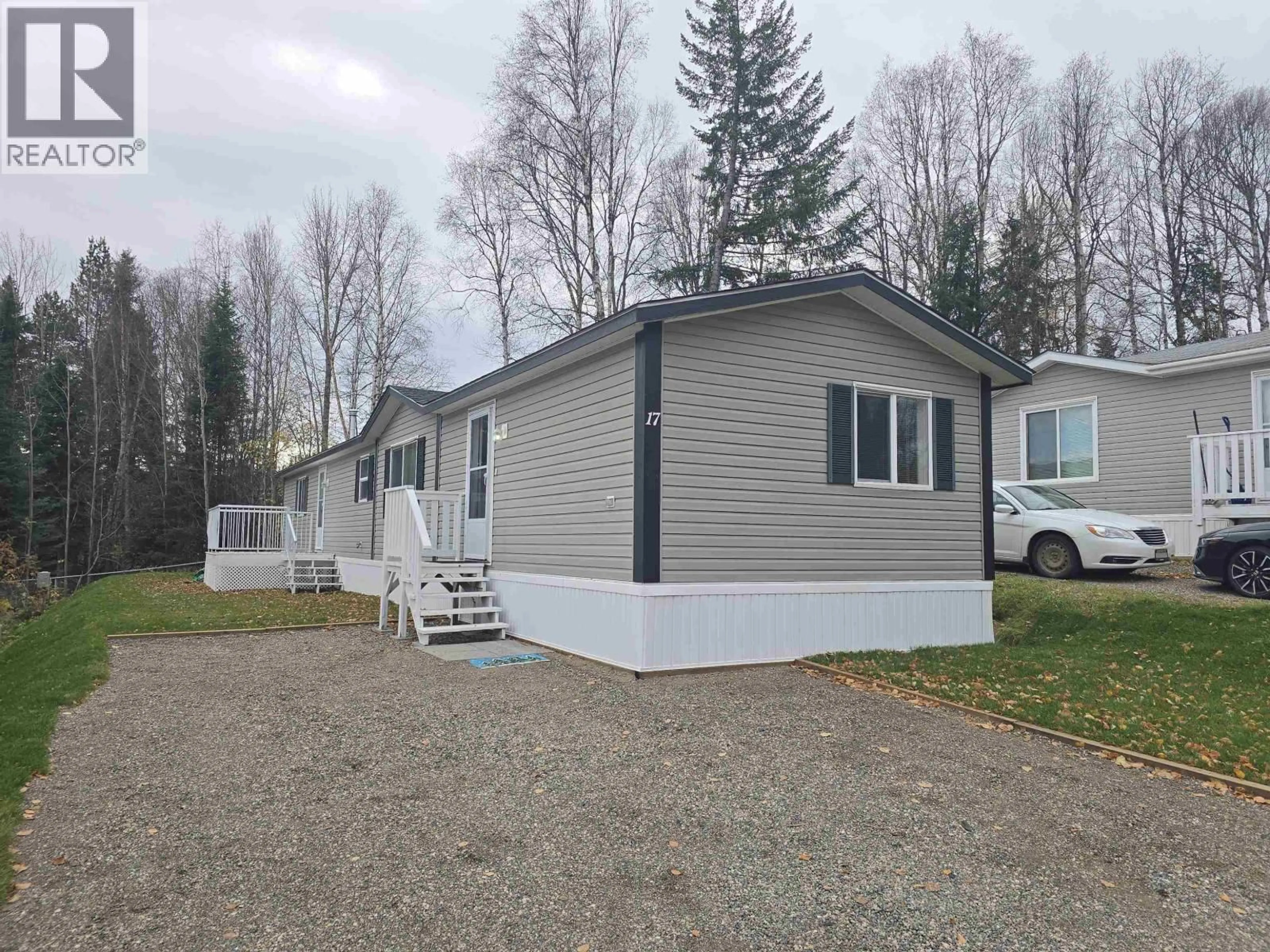 Home with vinyl exterior material, street for 17 - 7170 HART HIGHWAY, Prince George British Columbia V2K3A8