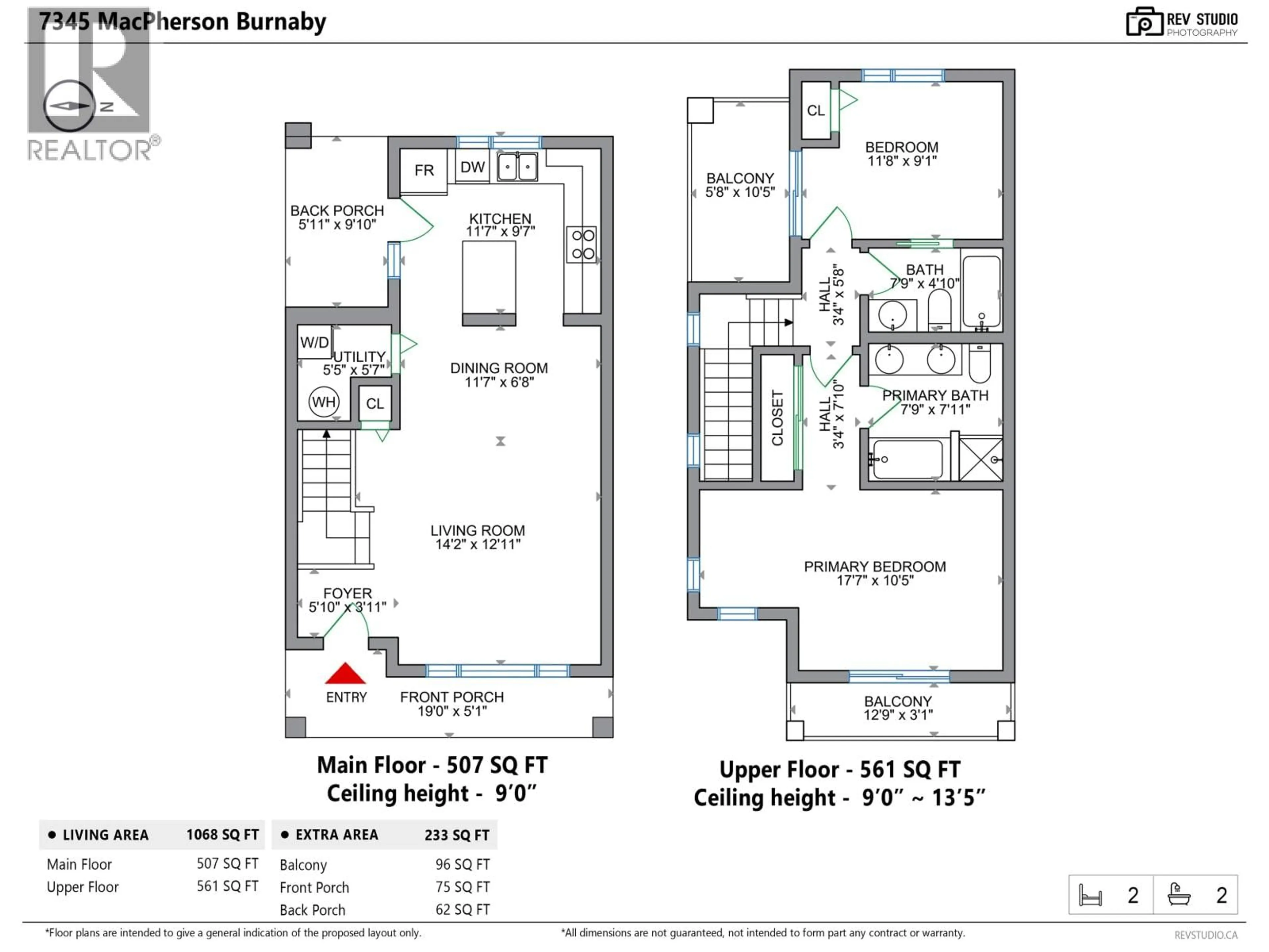 Floor plan for 7345 MACPHERSON AVENUE, Burnaby British Columbia V5J0B2