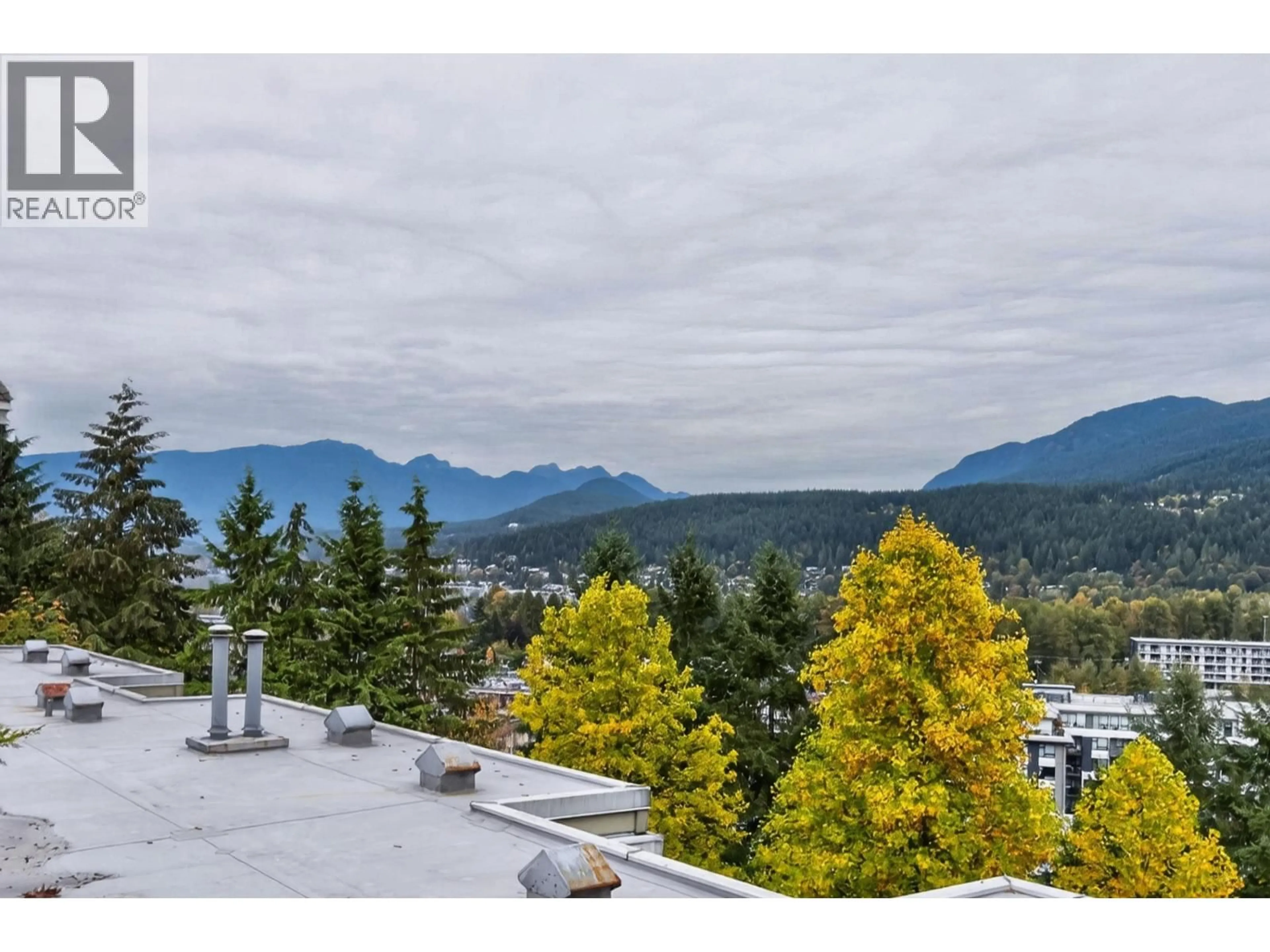 A pic from outside/outdoor area/front of a property/back of a property/a pic from drone, mountain view for 603 - 3001 TERRAVISTA PLACE, Port Moody British Columbia V3H5A2
