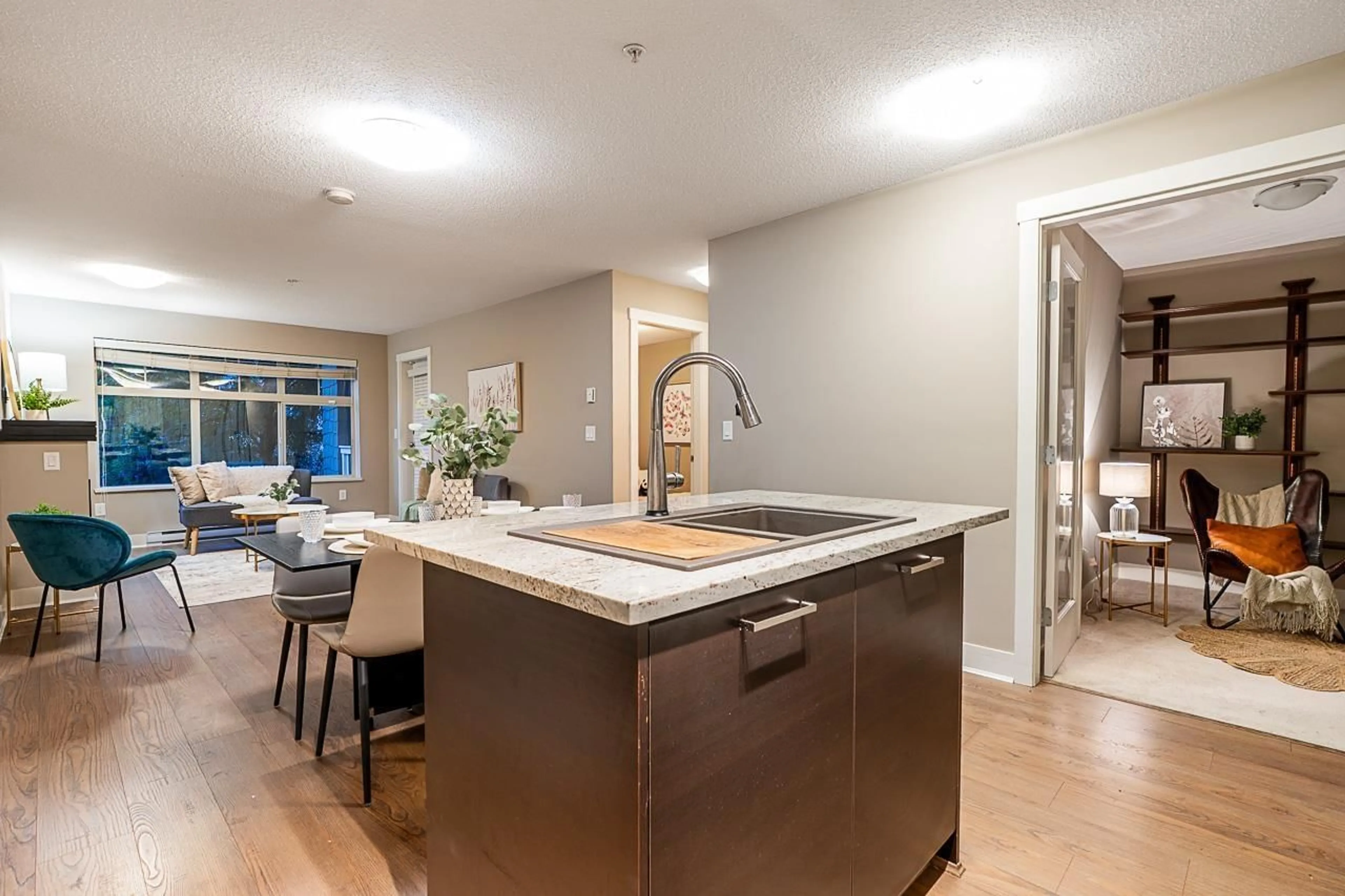 Open concept kitchen, unknown for 216 - 6500 194 STREET, Surrey British Columbia V4N5X4