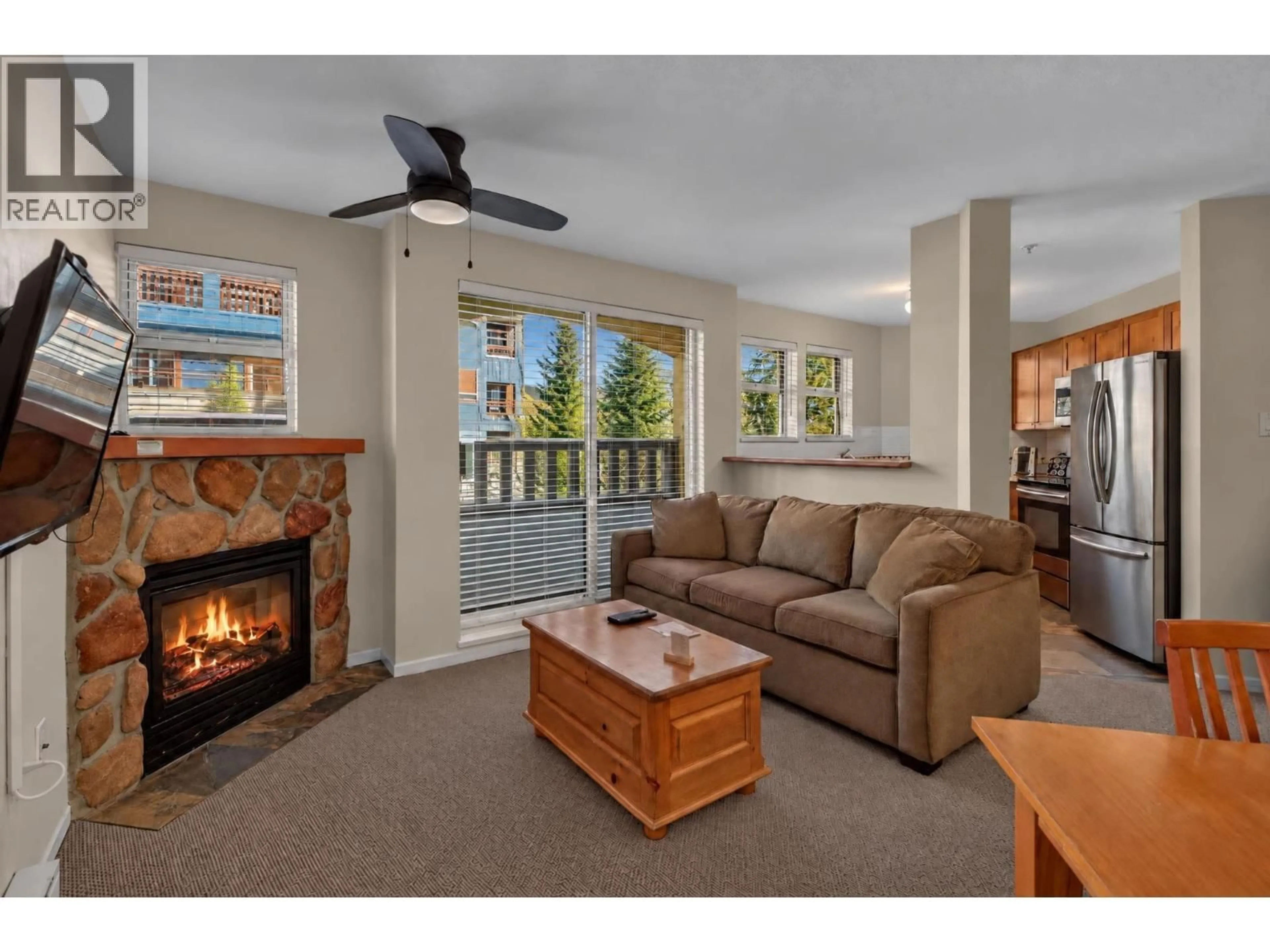 Living room with furniture, unknown for 205 - 4314 MAIN STREET, Whistler British Columbia V8E1A8
