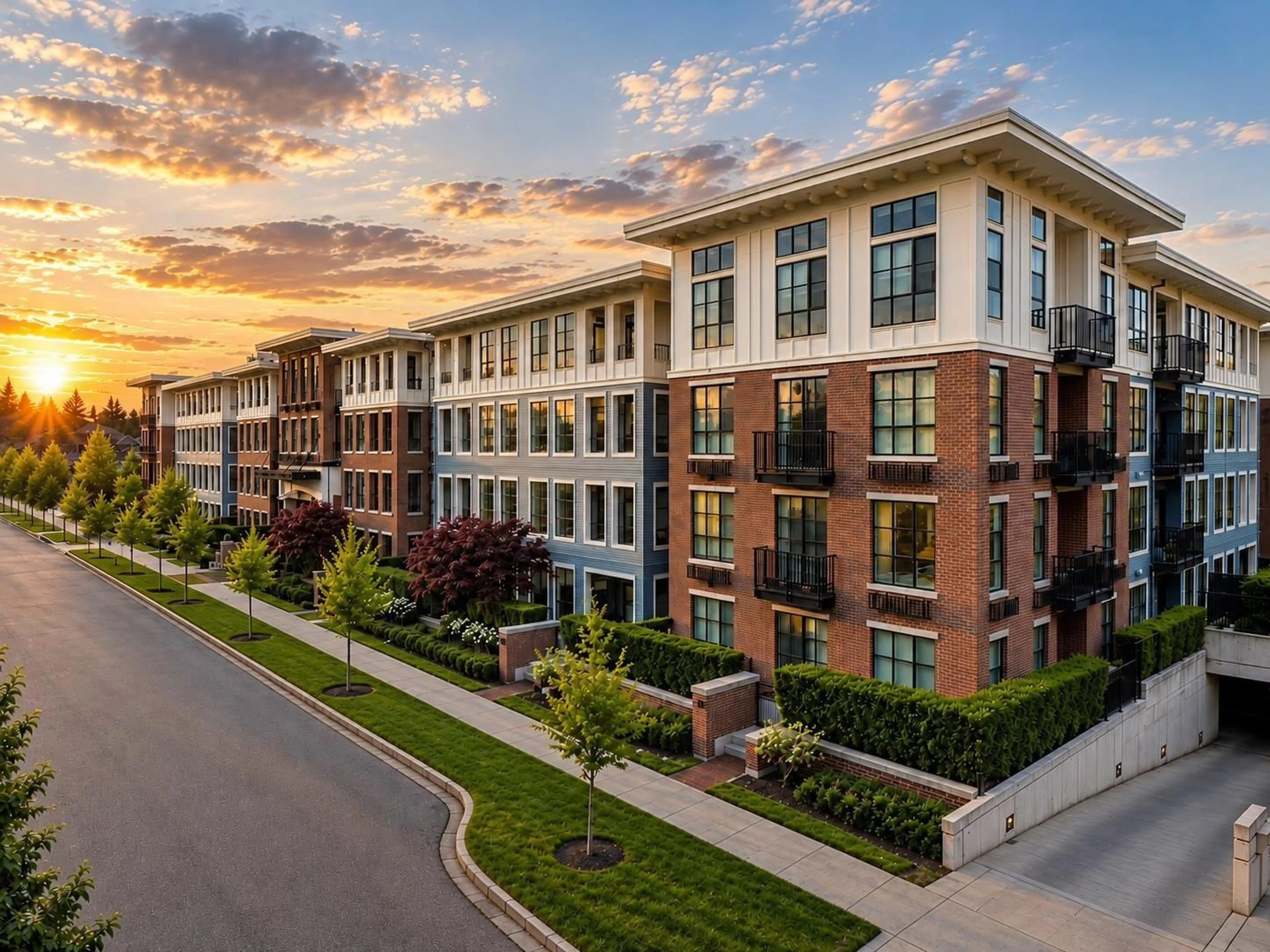 A pic from outside/outdoor area/front of a property/back of a property/a pic from drone, unknown for 215 - 3323 151 STREET, Surrey British Columbia V3Z0L3