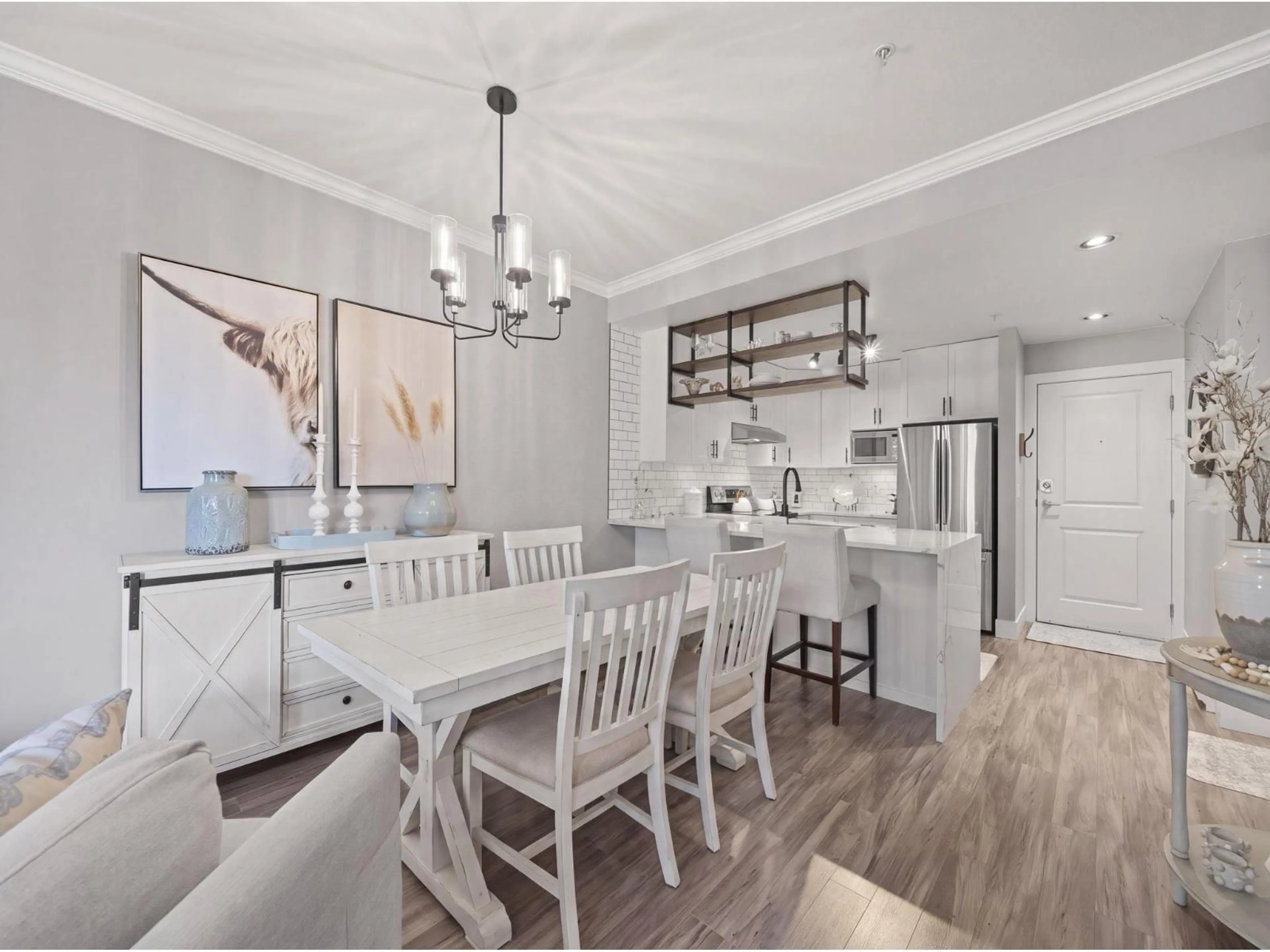 Open concept kitchen, unknown for 308 - 15368 16A AVENUE, Surrey British Columbia V4A1S9