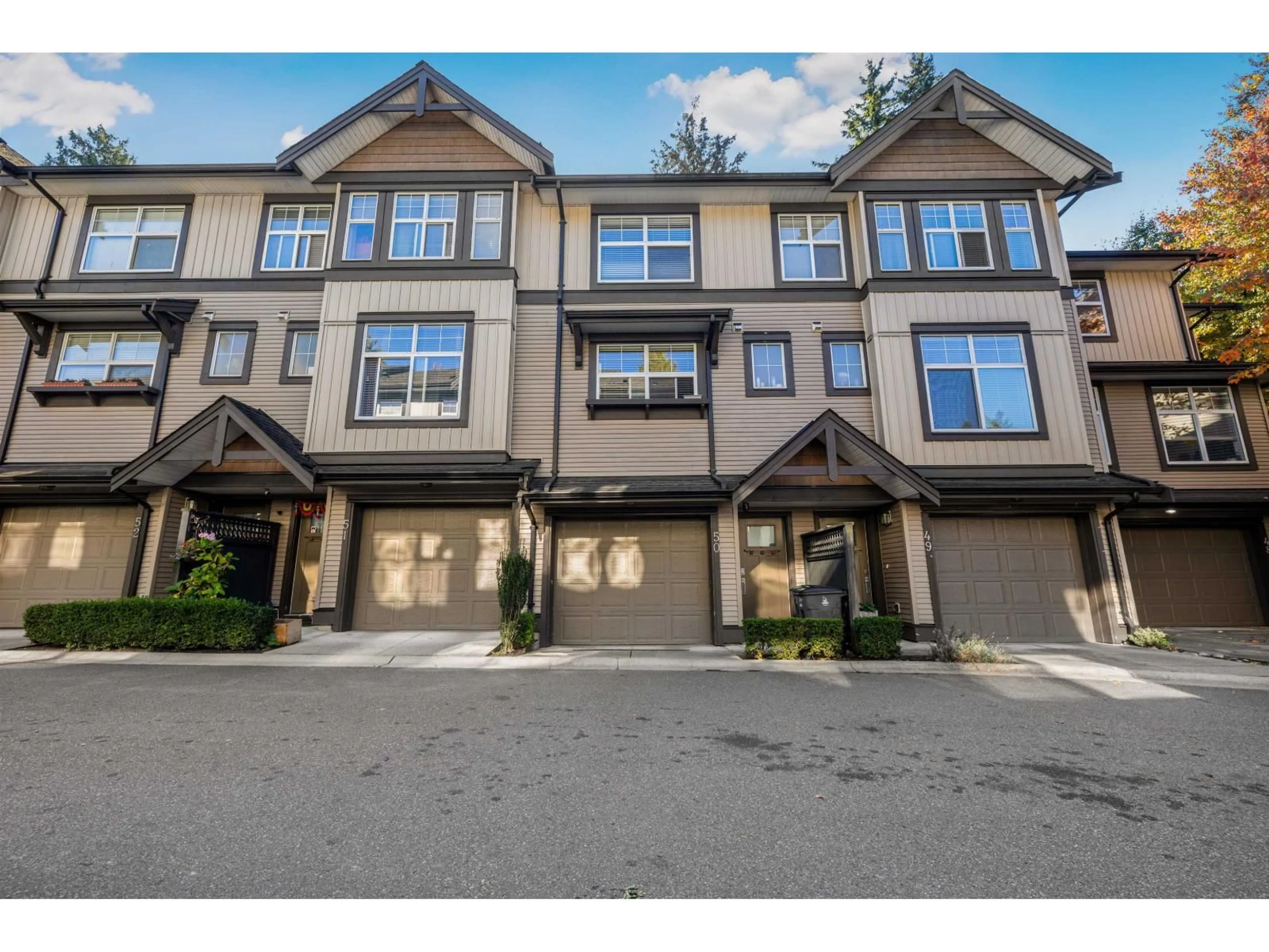A pic from outside/outdoor area/front of a property/back of a property/a pic from drone, street for 50 - 6123 138 STREET, Surrey British Columbia V3X1E8
