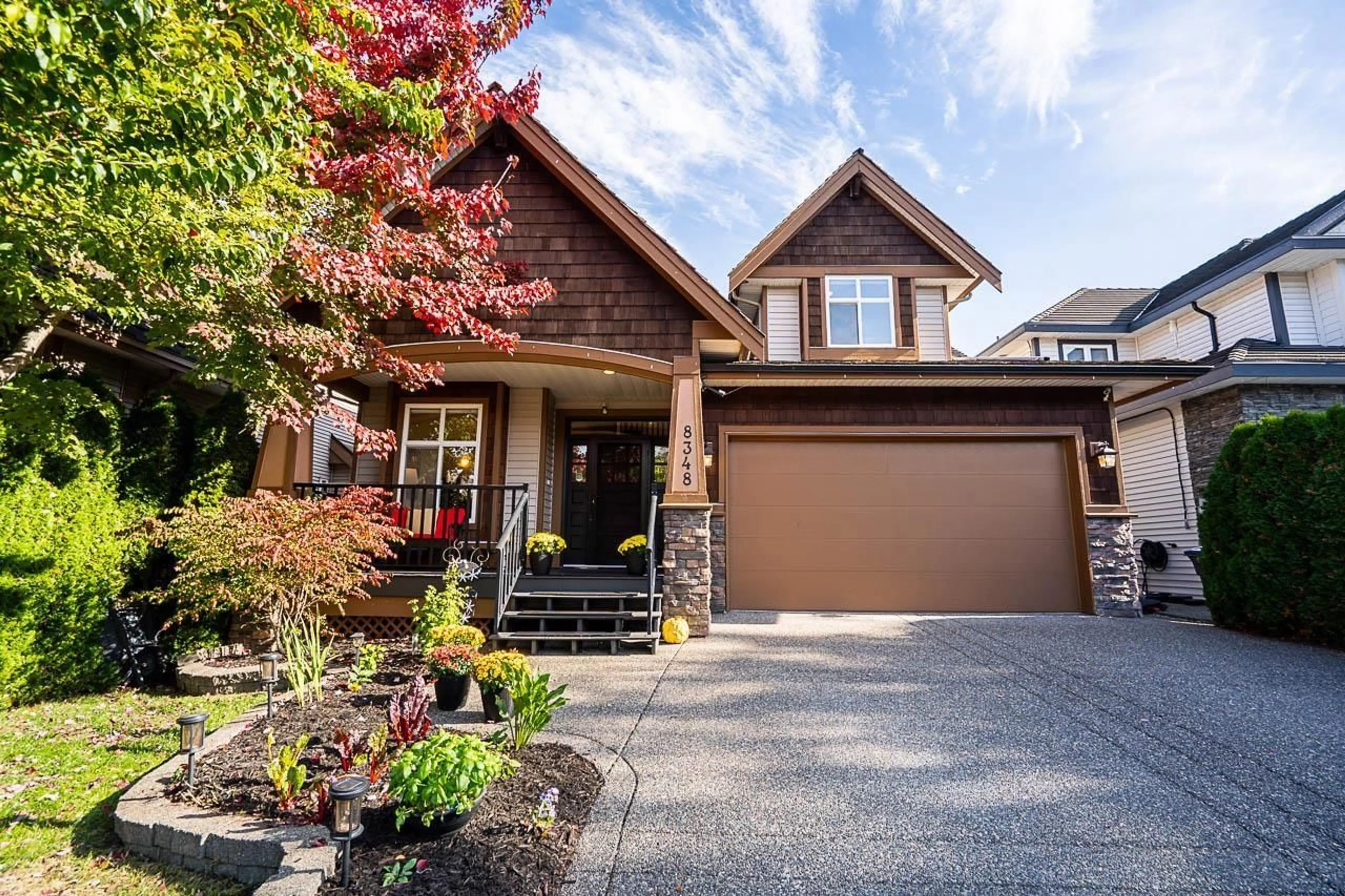 Home with brick exterior material, street for 8348 167A STREET, Surrey British Columbia V4N5E7