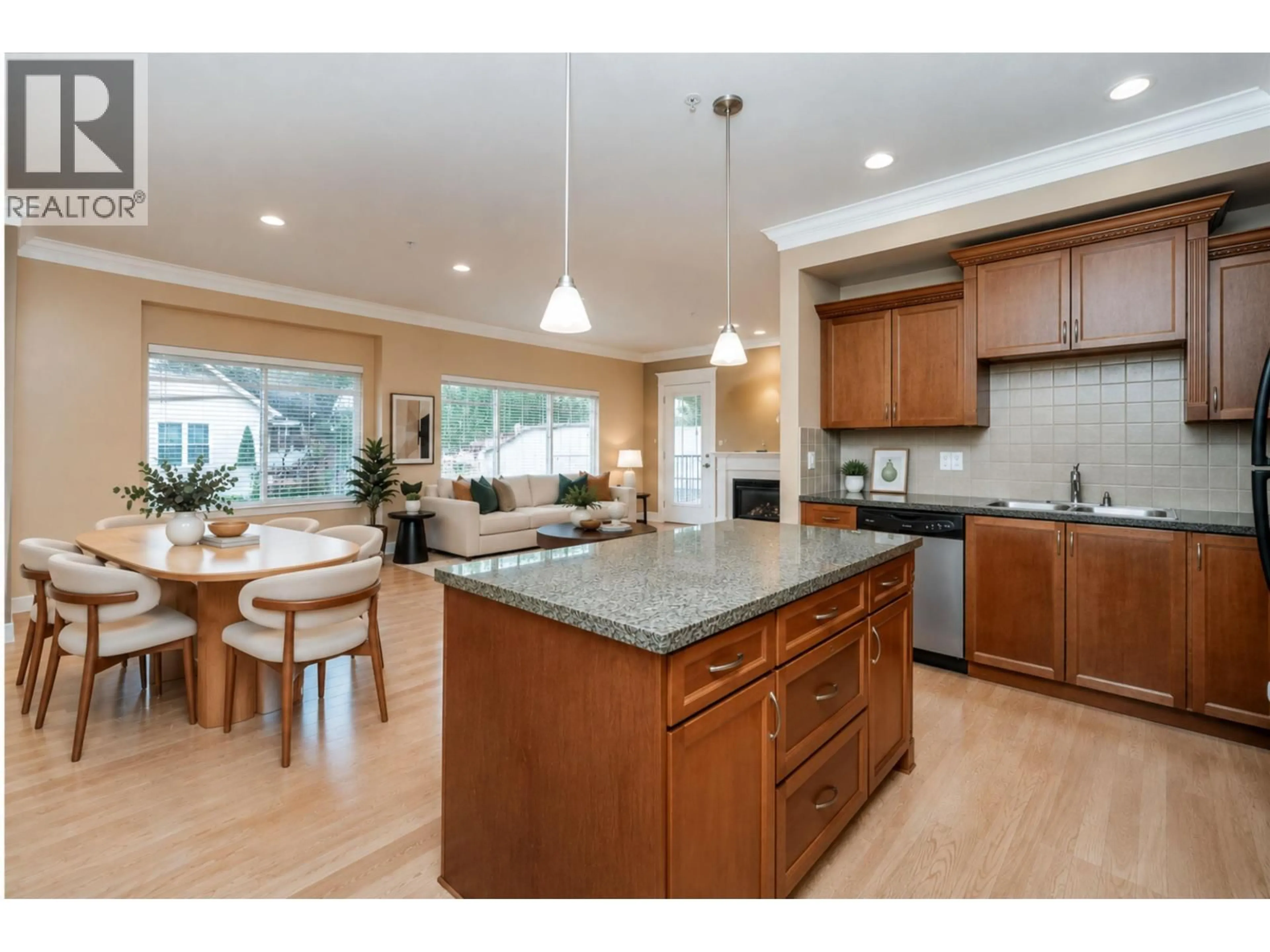 Open concept kitchen, unknown for 301 - 22150 DEWDNEY TRUNK ROAD, Maple Ridge British Columbia V2X3H6
