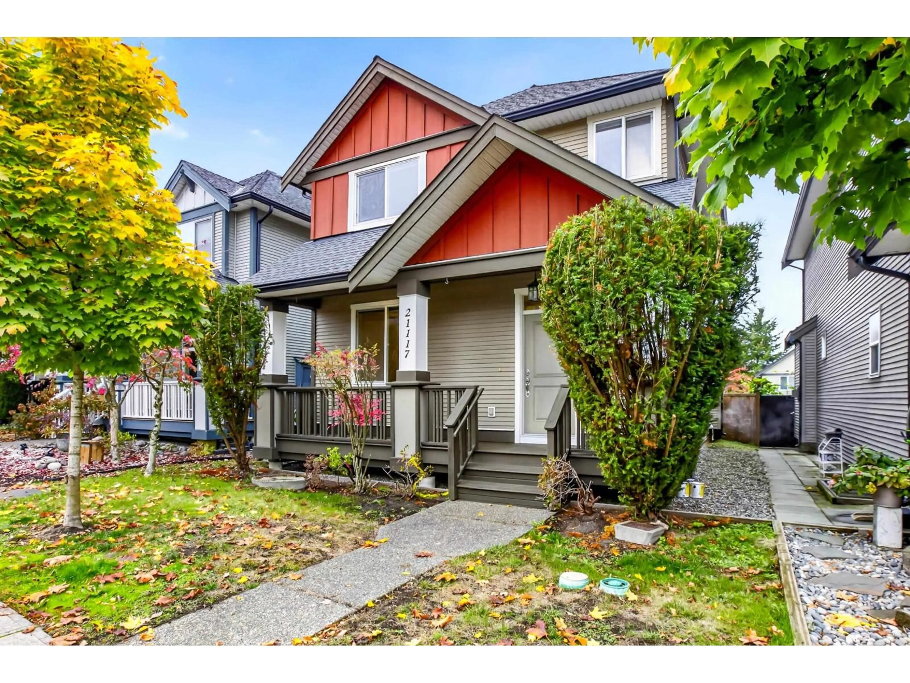 Home with vinyl exterior material, street for 21117 79A AVENUE, Langley British Columbia V2Y0H3