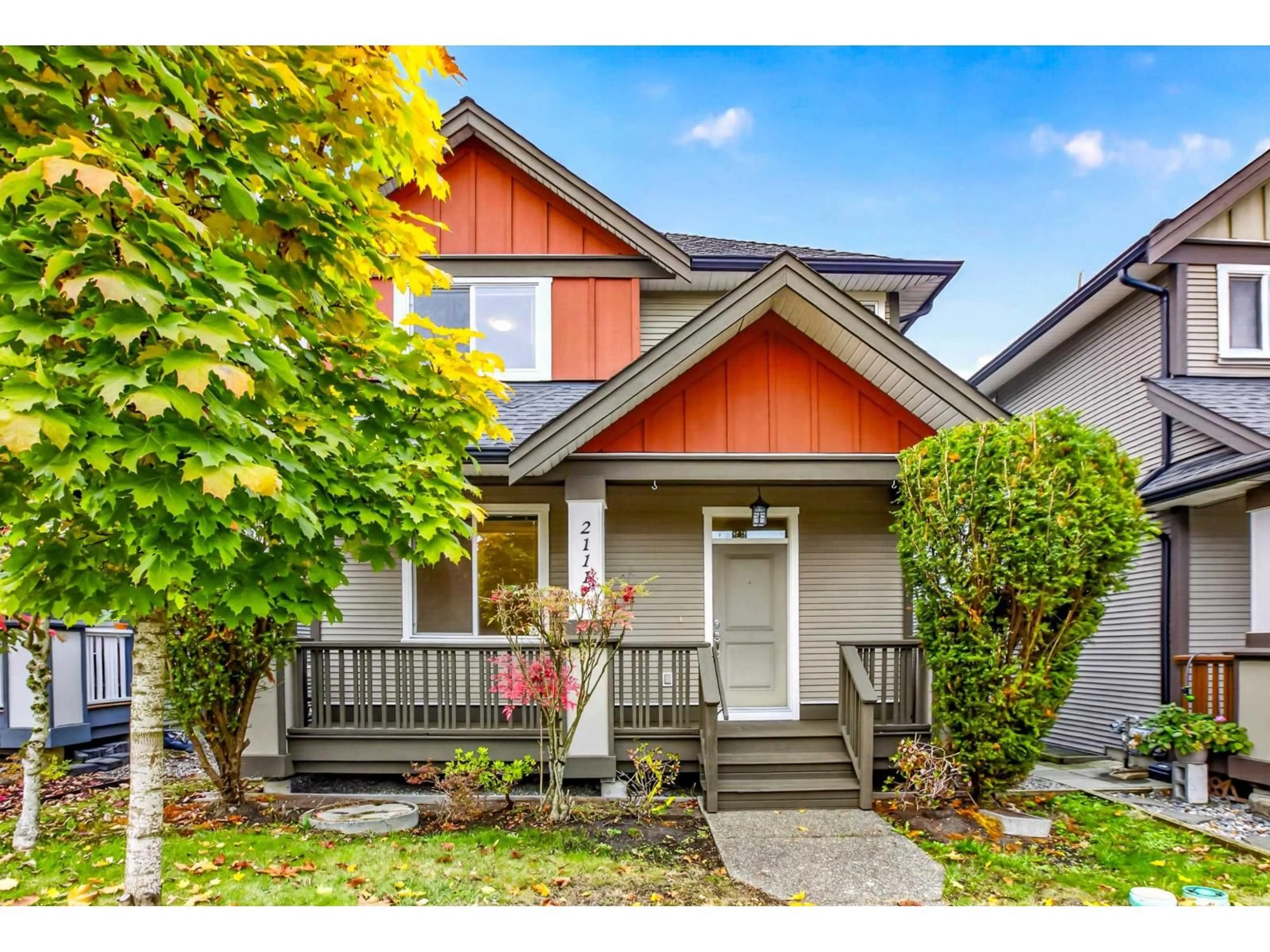 Home with vinyl exterior material, street for 21117 79A AVENUE, Langley British Columbia V2Y0H3