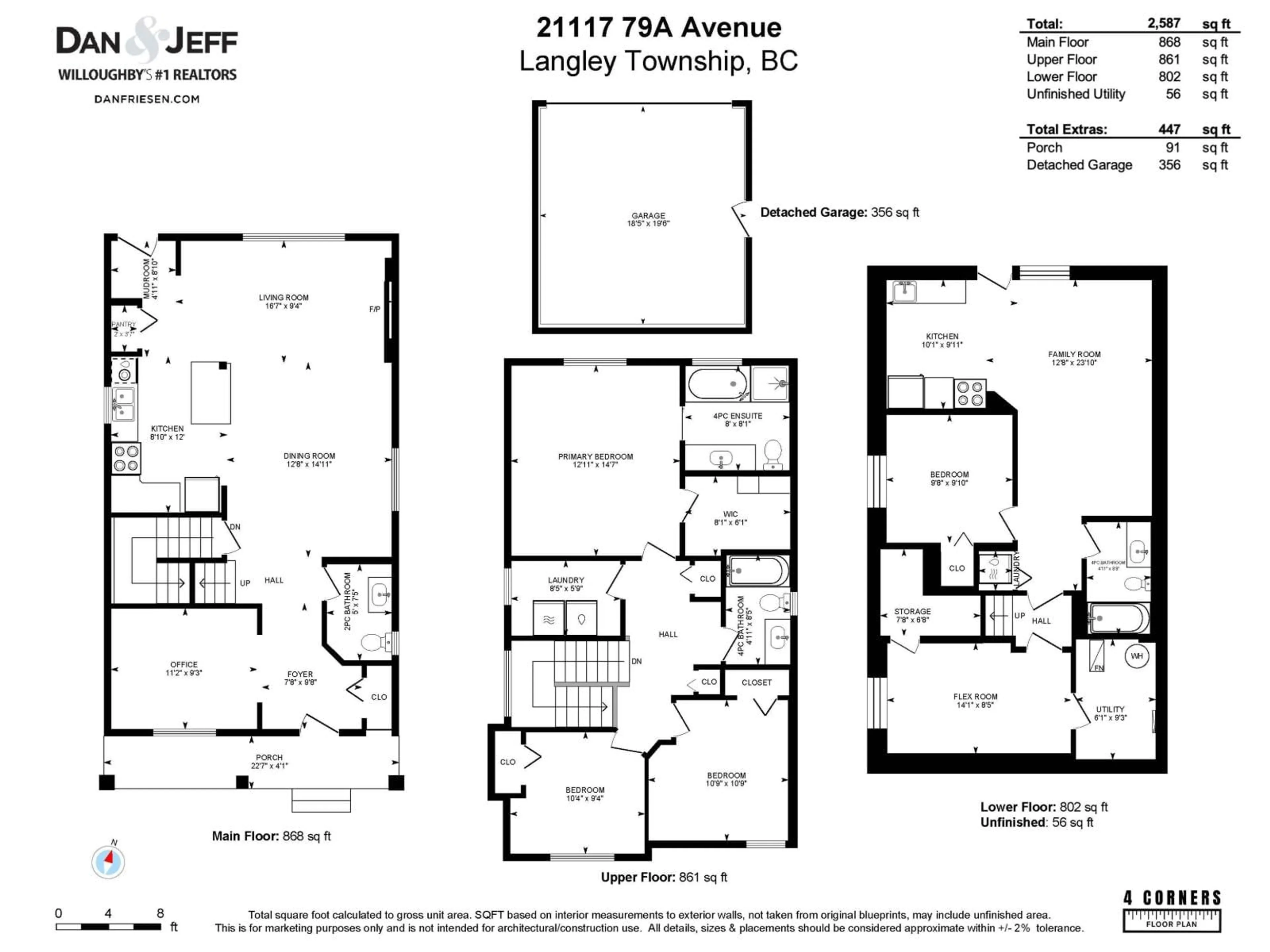 Floor plan for 21117 79A AVENUE, Langley British Columbia V2Y0H3