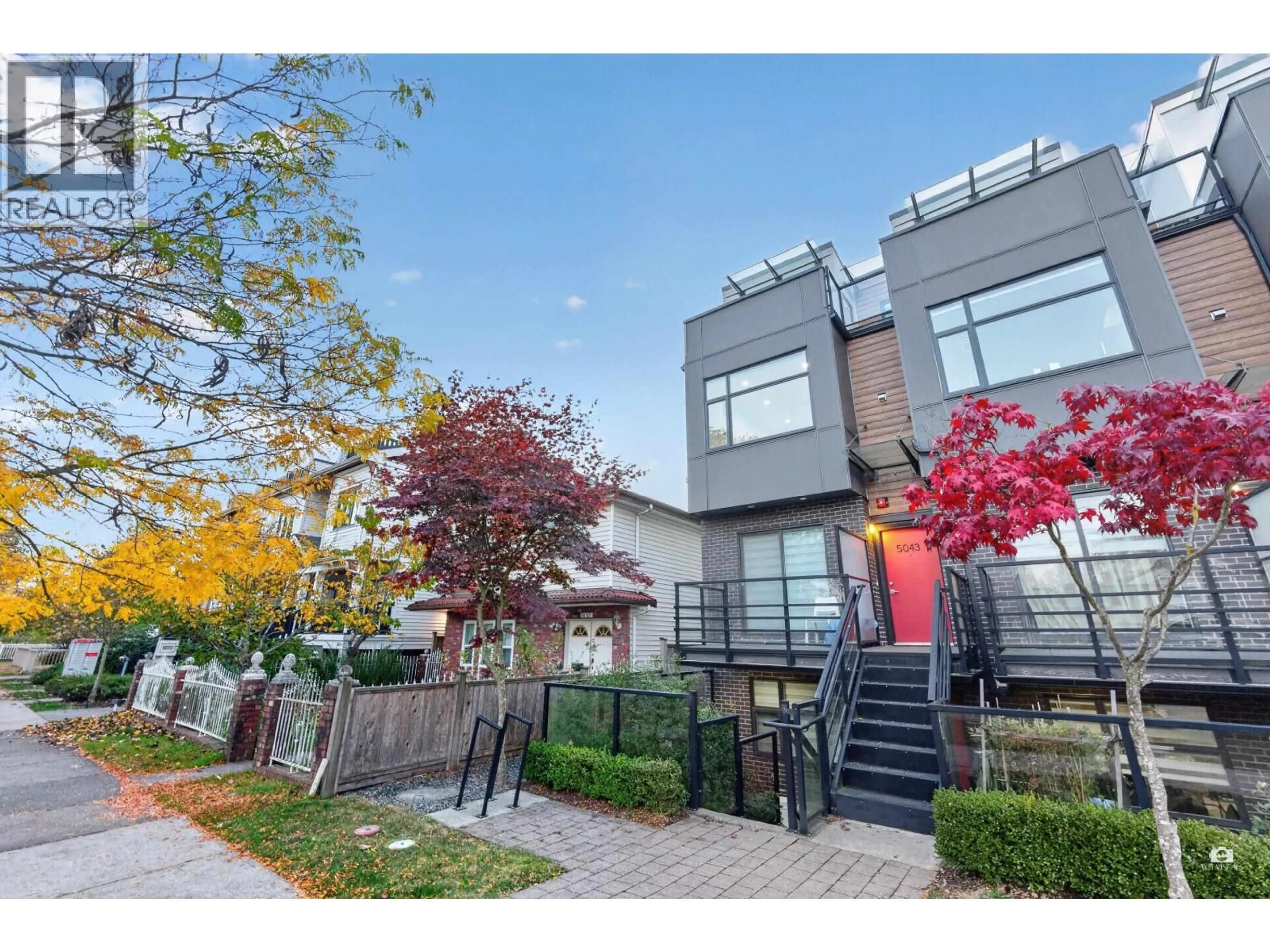 Home with brick exterior material, street for 5043 CHAMBERS STREET, Vancouver British Columbia V5R3L8