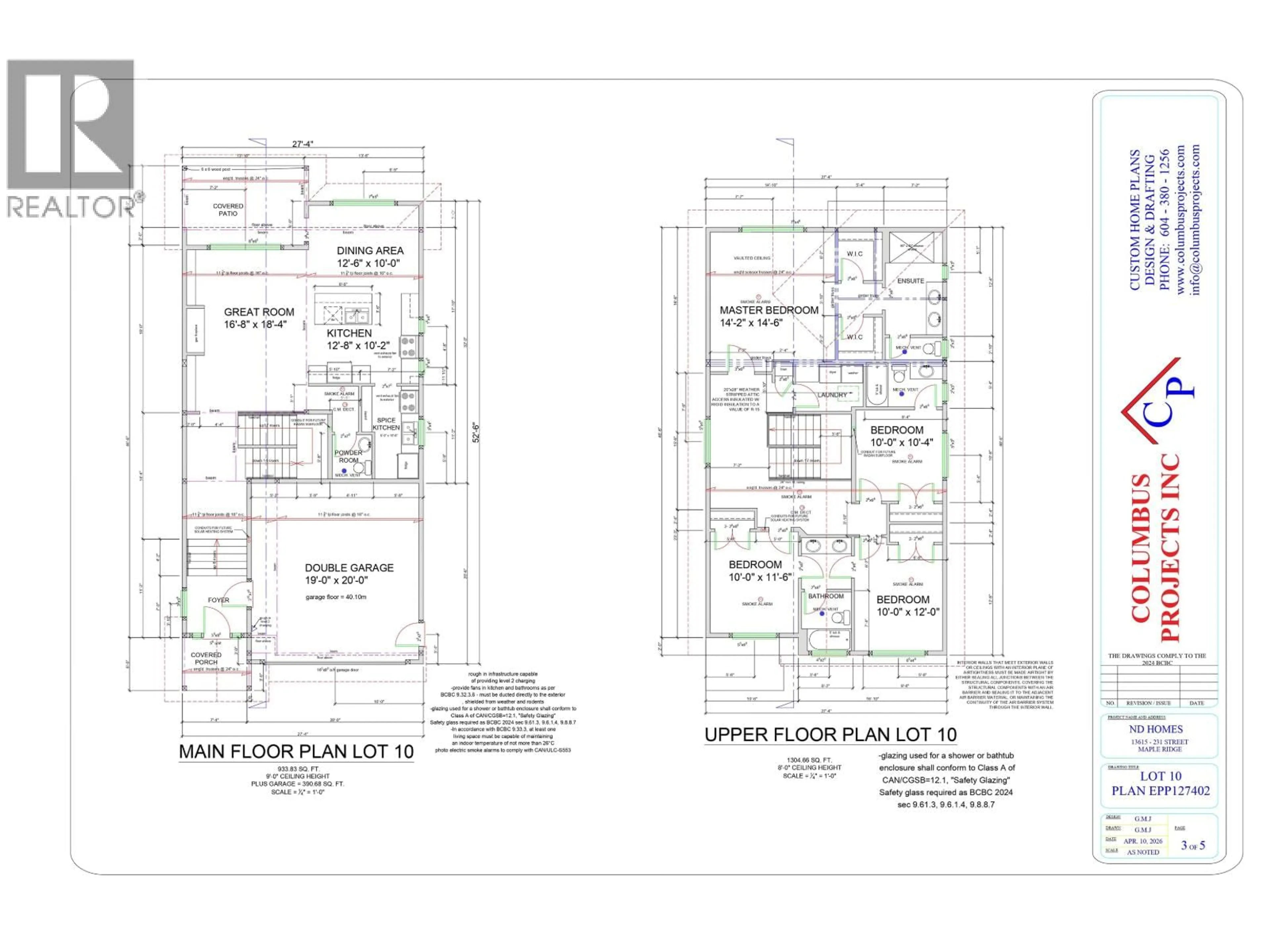 Floor plan for 13615 231 STREET, Maple Ridge British Columbia V2X0S2