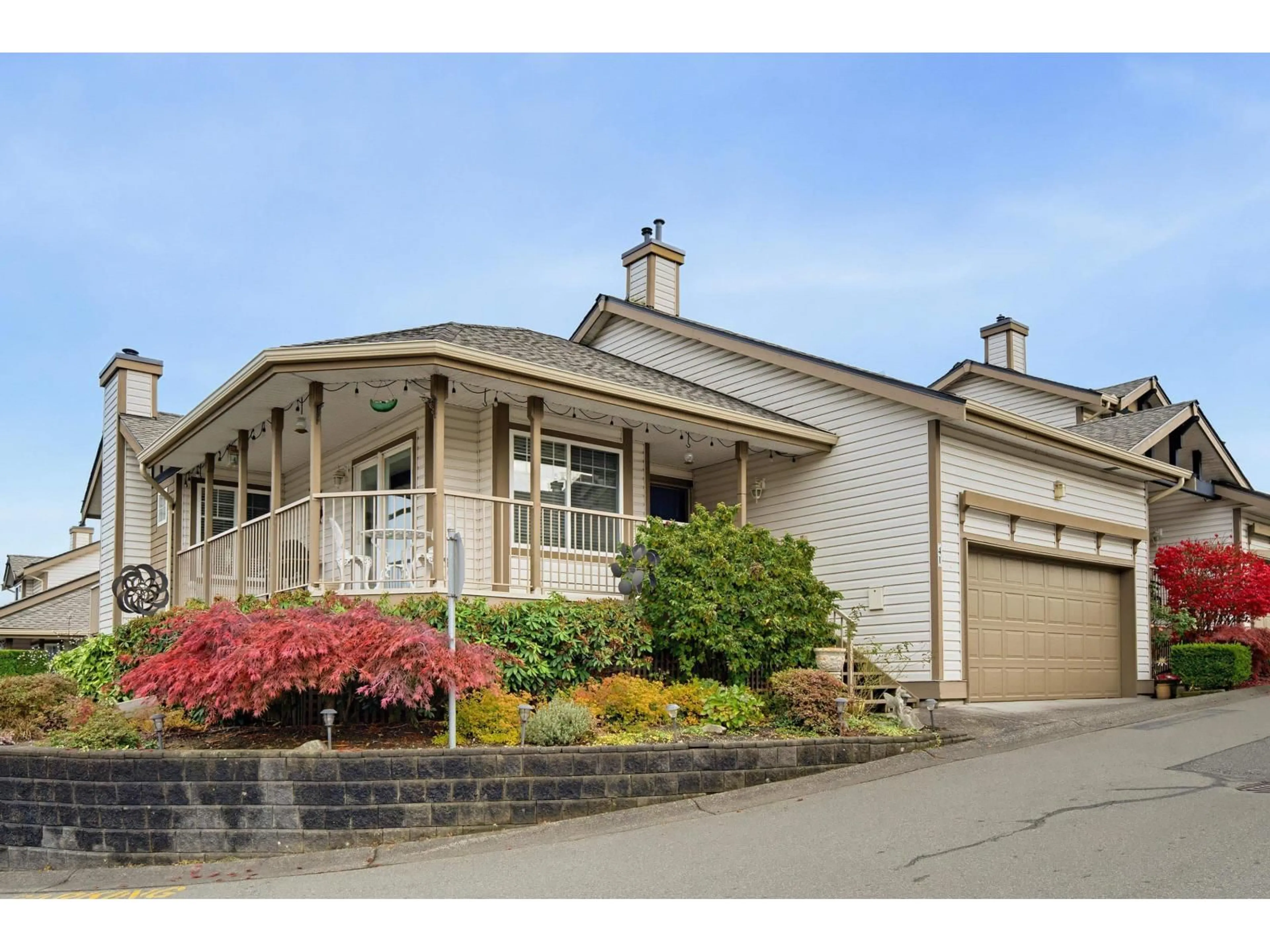 Home with vinyl exterior material, street for 41 - 20222 96 AVENUE, Langley British Columbia V1M3C3