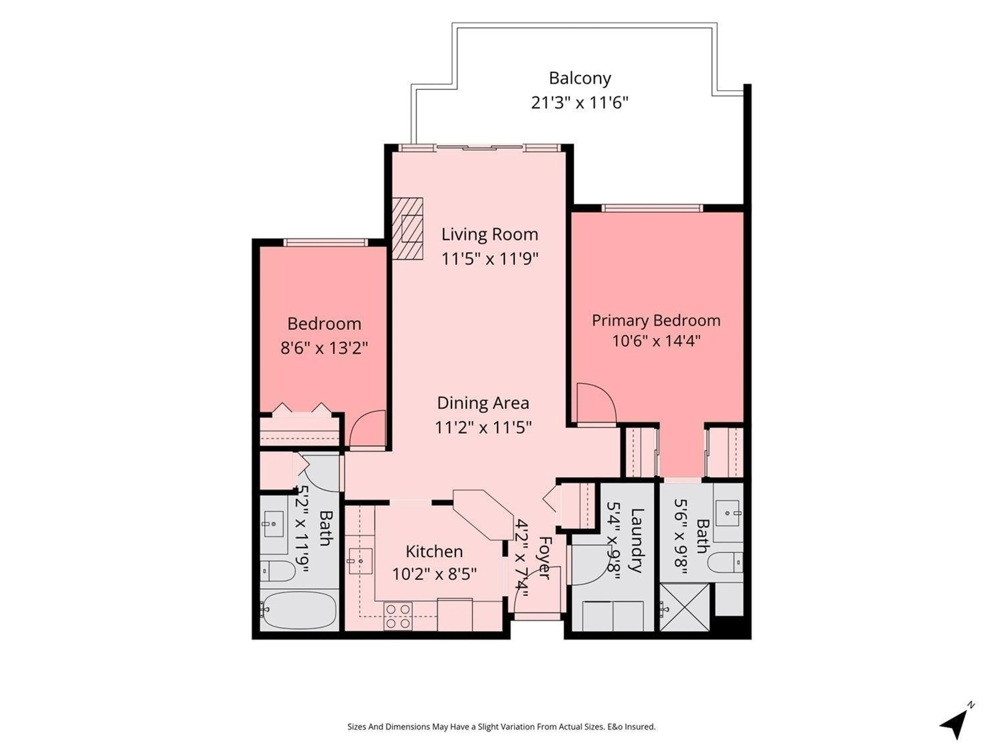 Floor plan for 417 - 33478 ROBERTS AVENUE, Abbotsford British Columbia V2S8E1