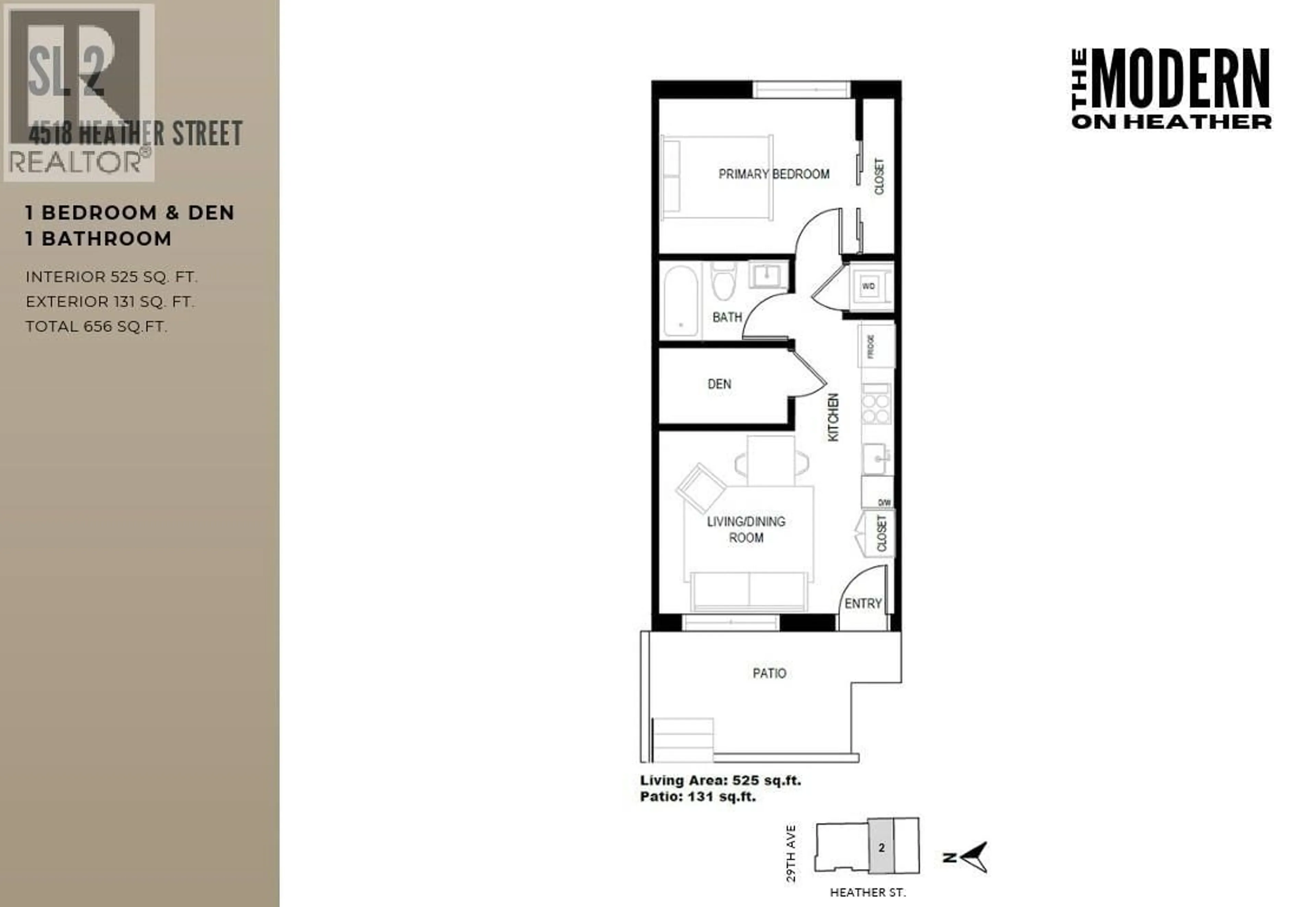 Floor plan for 4518 HEATHER STREET, Vancouver British Columbia V5Z2H9