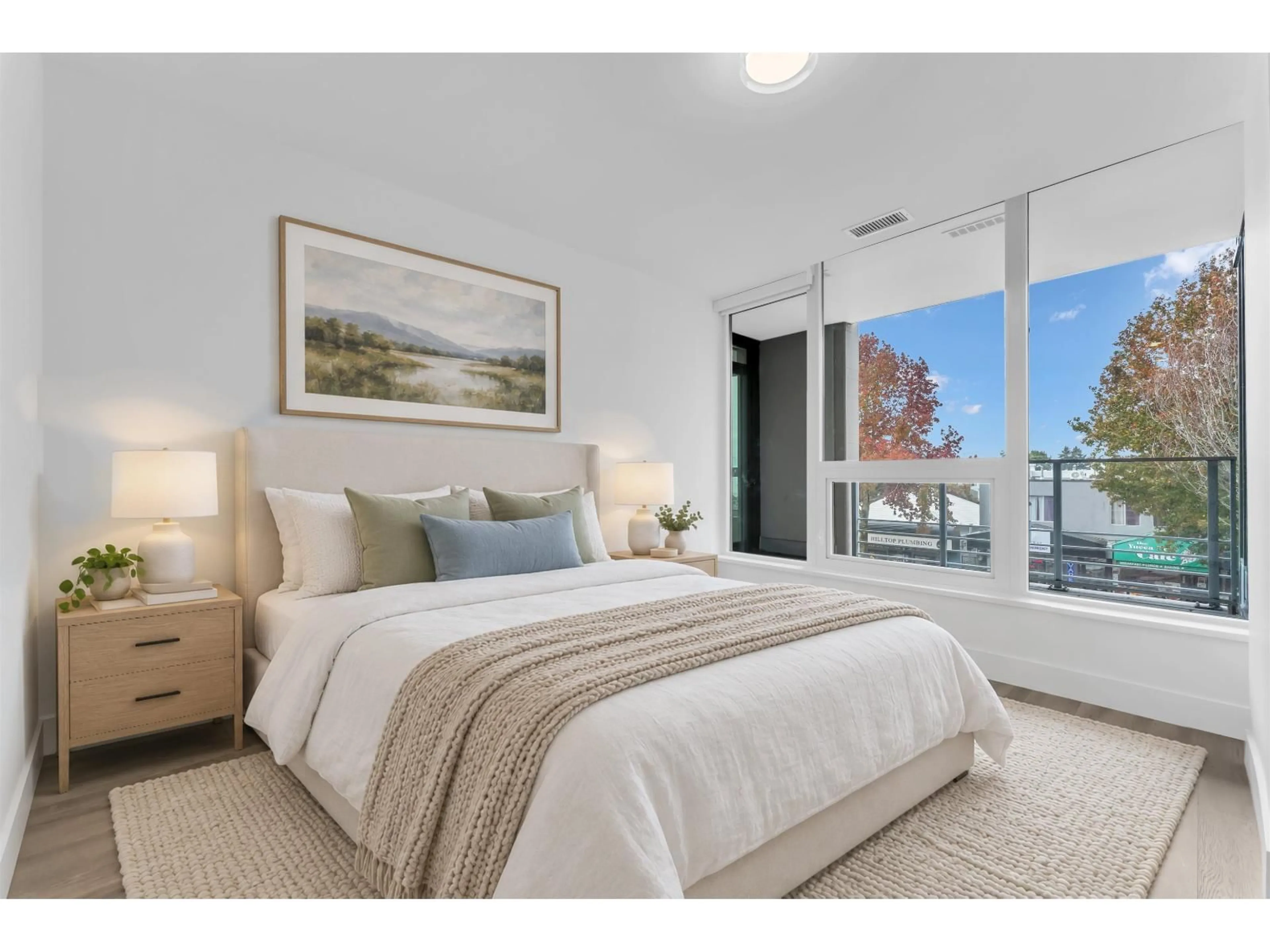 Bedroom with bed, unknown for 211 - 1342 JOHNSTON ROAD, White Rock British Columbia V4B0C7