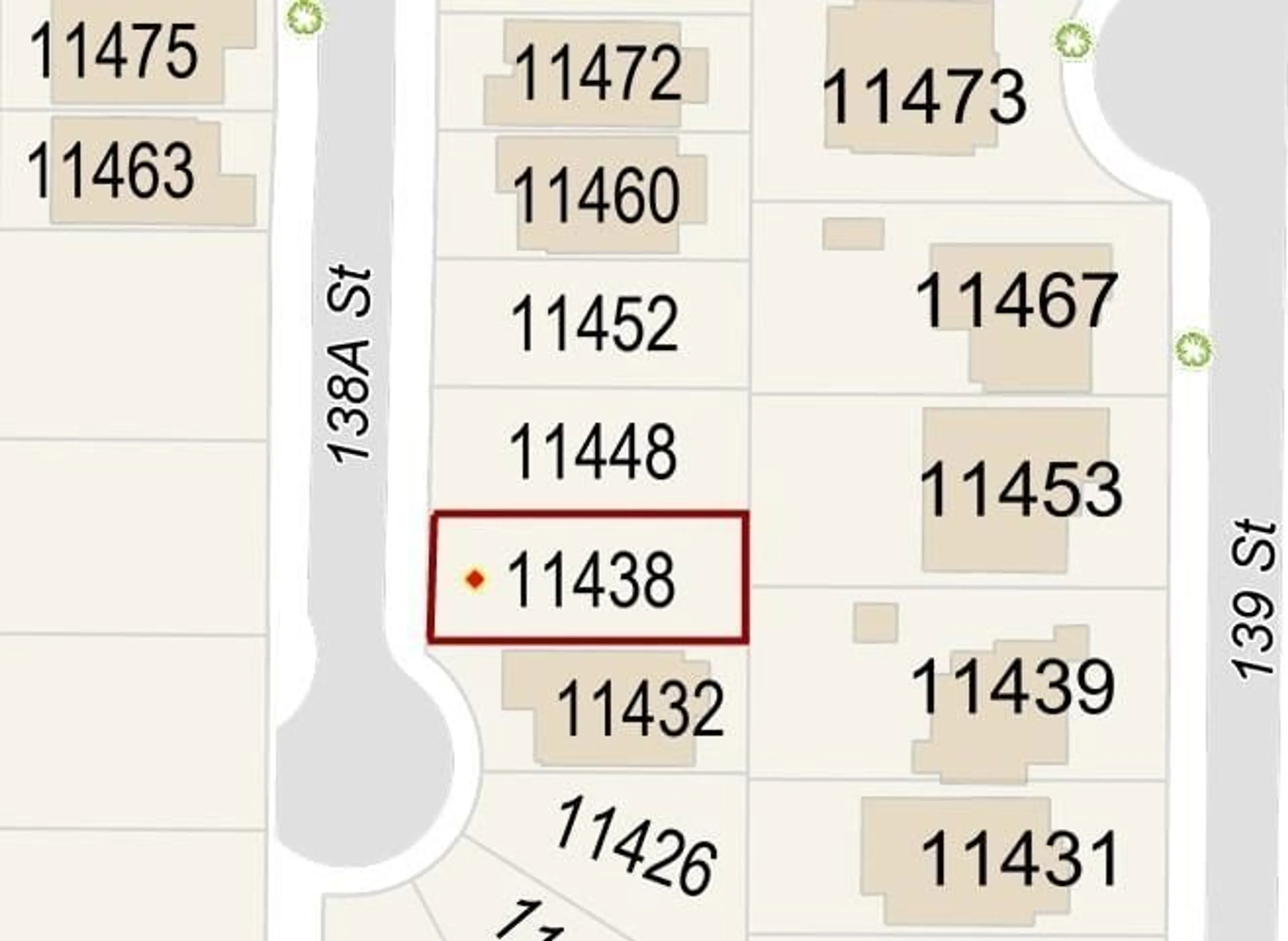 Picture of a map for 102 - 11438 138A STREET, Surrey British Columbia V3R0J3