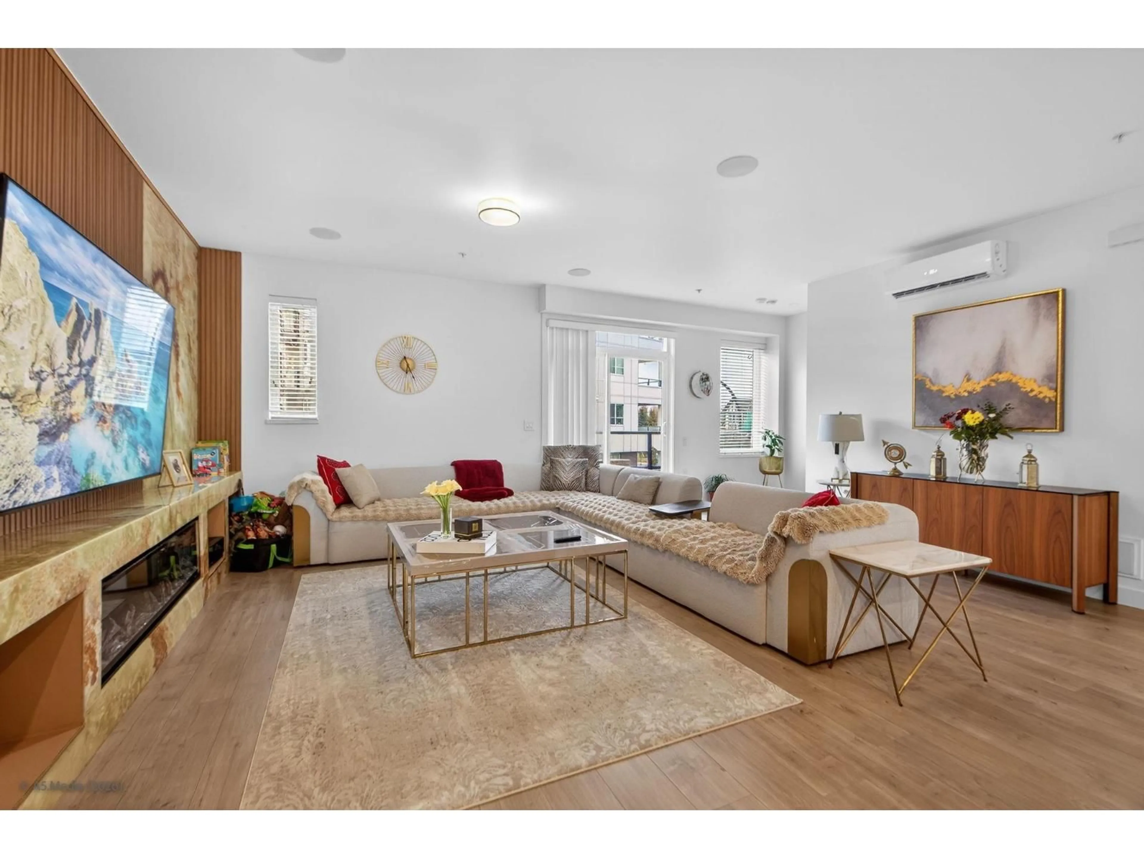 Living room with furniture, unknown for 103 - 7947 209 STREET, Langley British Columbia V1M3W6