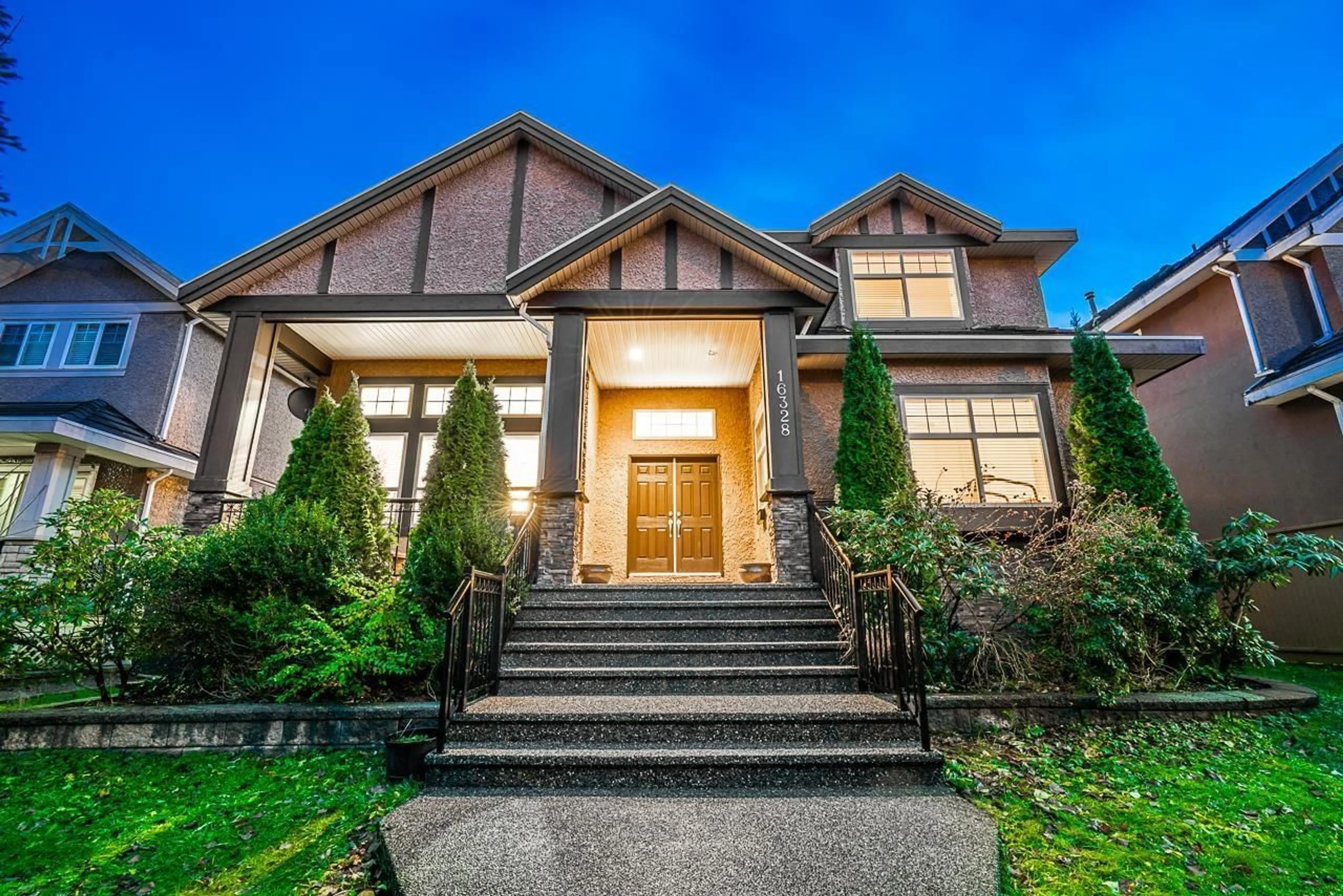Home with brick exterior material, street for 16328 88 AVENUE, Surrey British Columbia V4N1B6