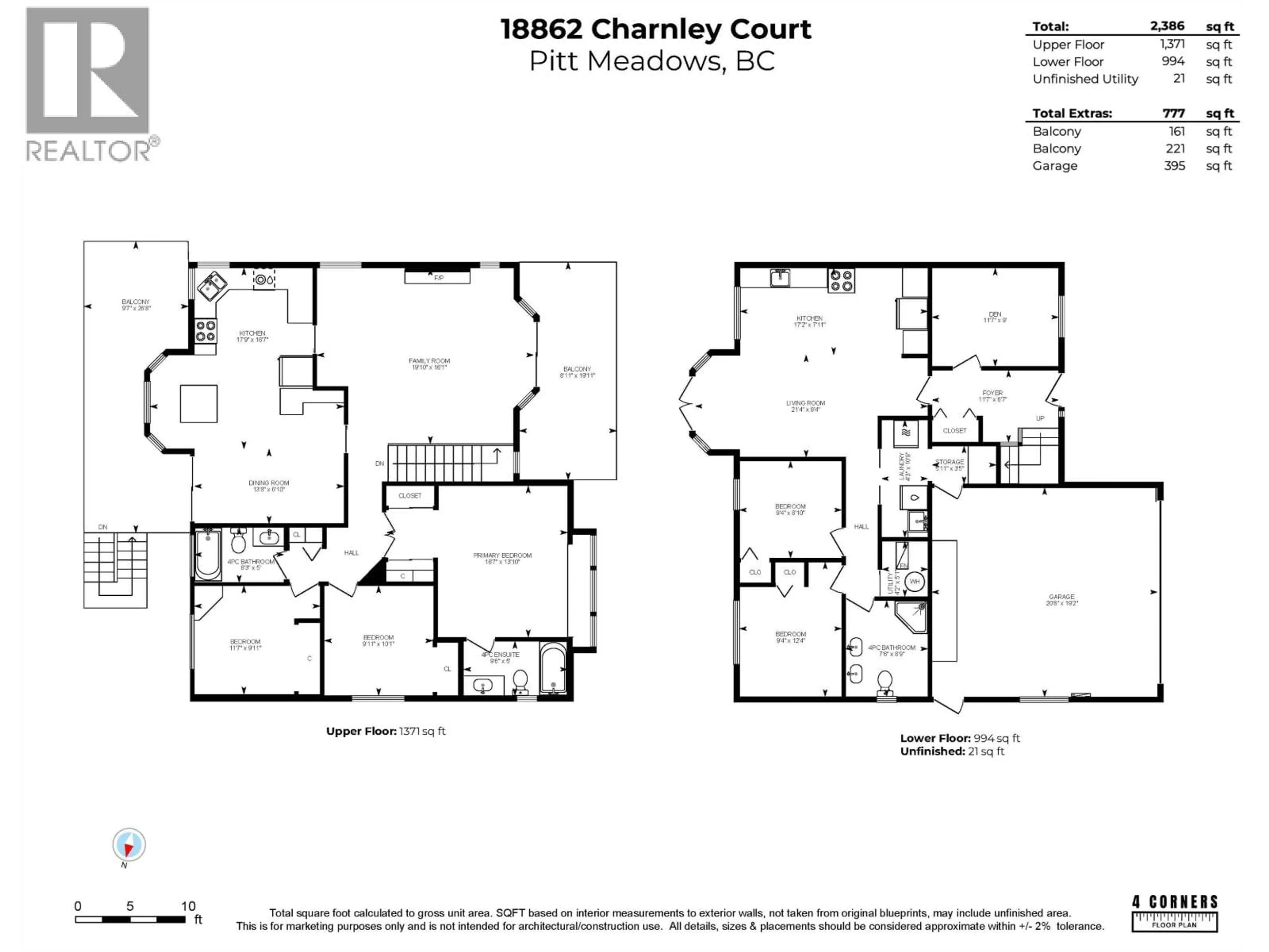 Floor plan for 18862 CHARNLEY COURT, Pitt Meadows British Columbia V3Y2K7