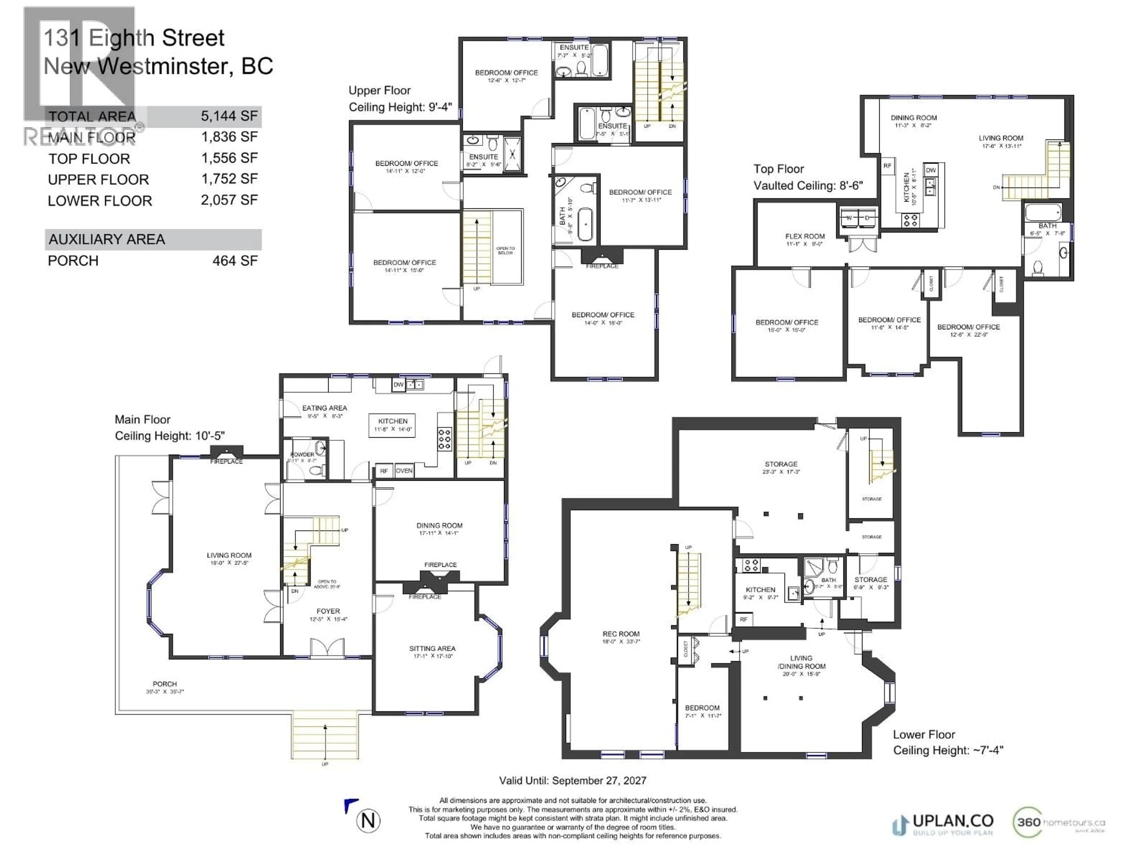 Floor plan for 131 EIGHTH STREET, New Westminster British Columbia V3M3P6