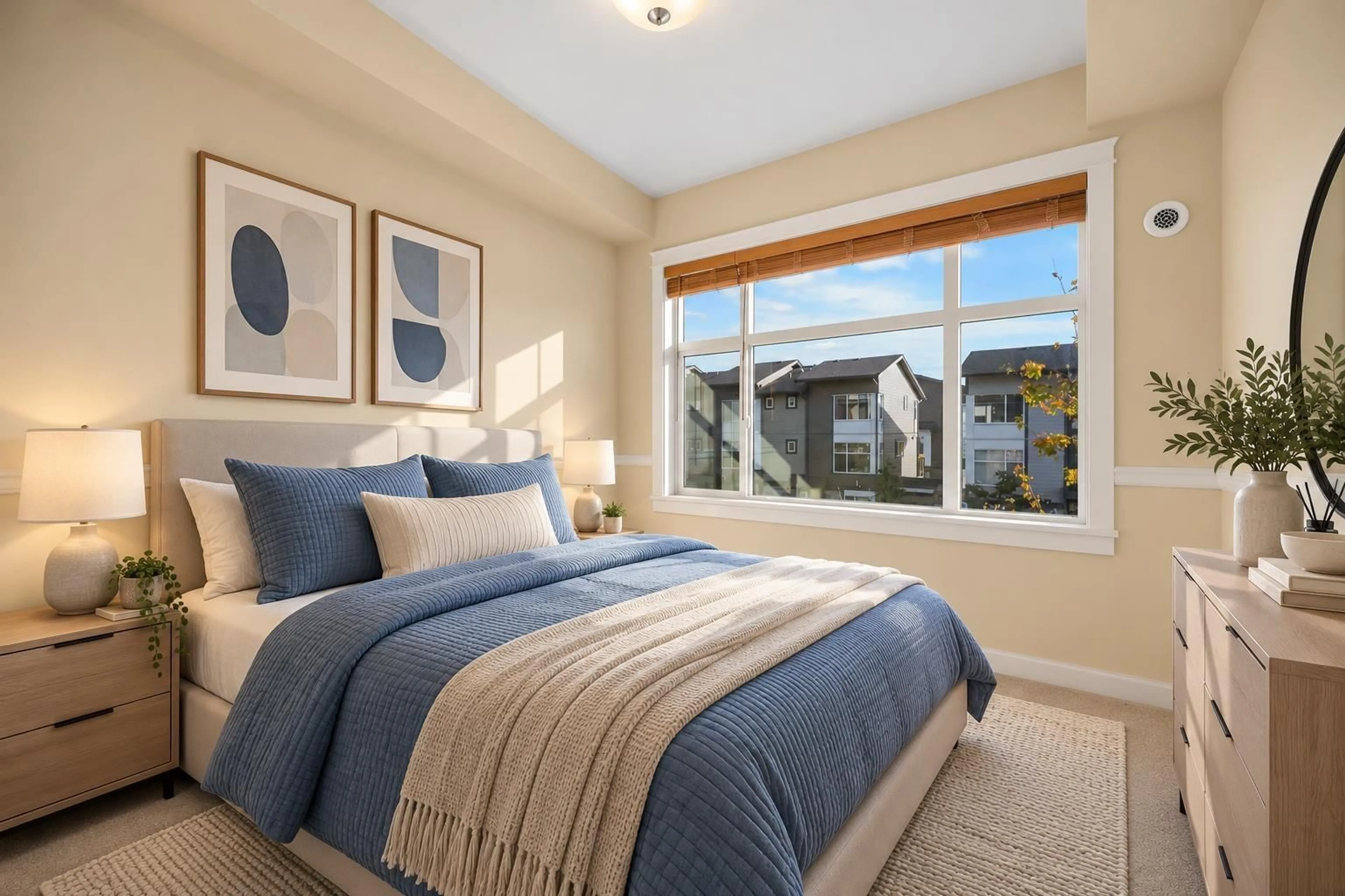Bedroom with bed, carpet floor for 310 - 20367 85 AVENUE, Langley British Columbia V2Y3R1
