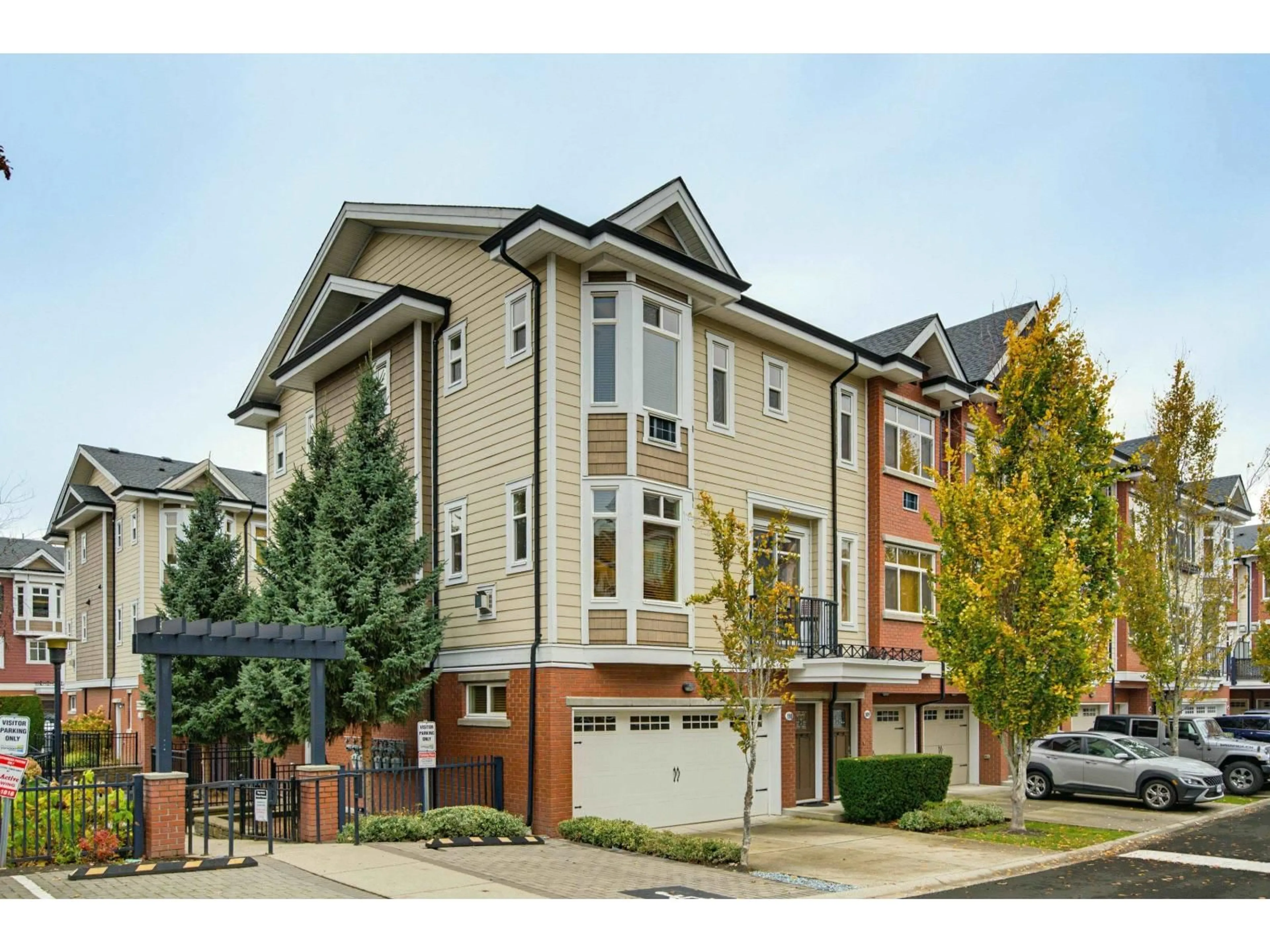Home with brick exterior material, street for 110 - 8068 207 STREET, Langley British Columbia V2Y0M9