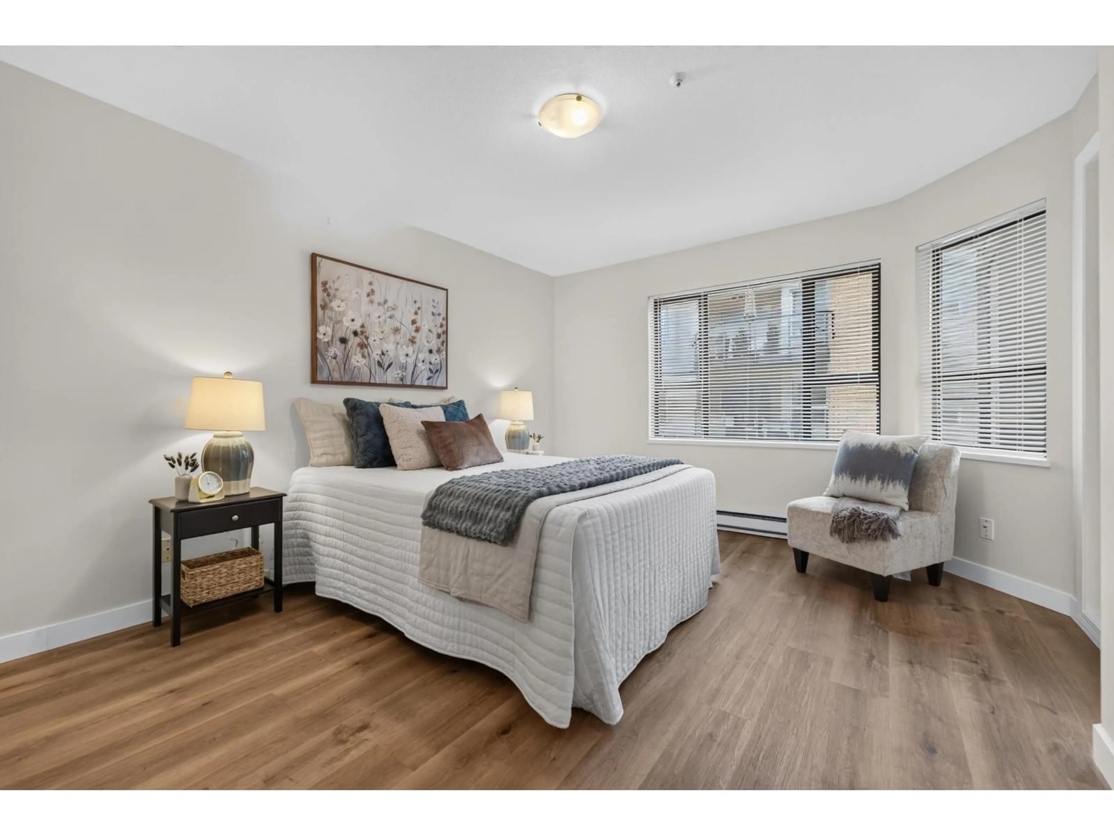 Bedroom with bed, unknown for 201 - 15241 18 AVENUE, Surrey British Columbia V4A1W9