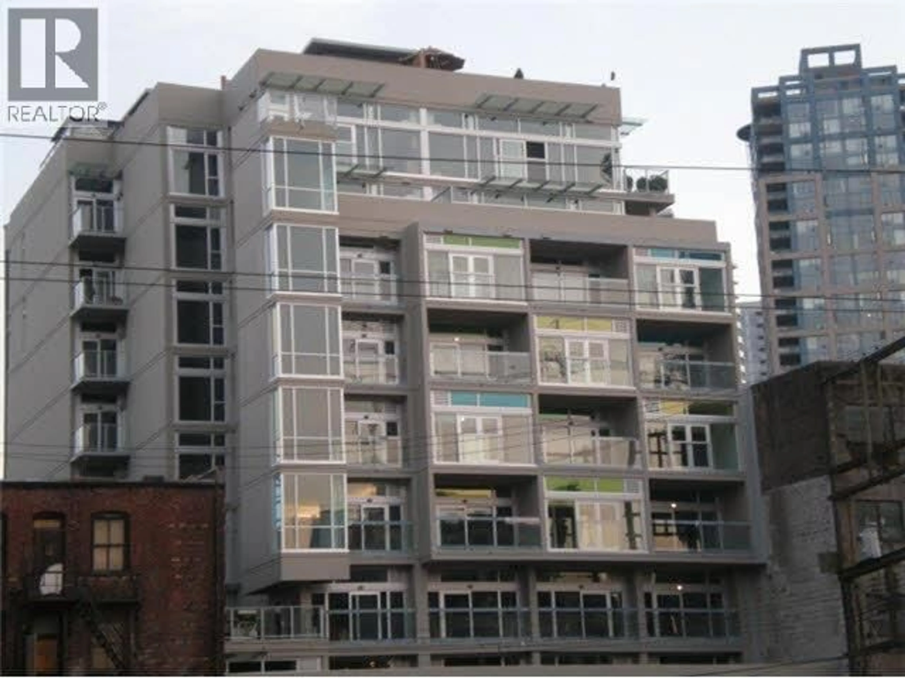 Balcony in the apartment, building for 709 - 33 PENDER STREET, Vancouver British Columbia V6B0E5